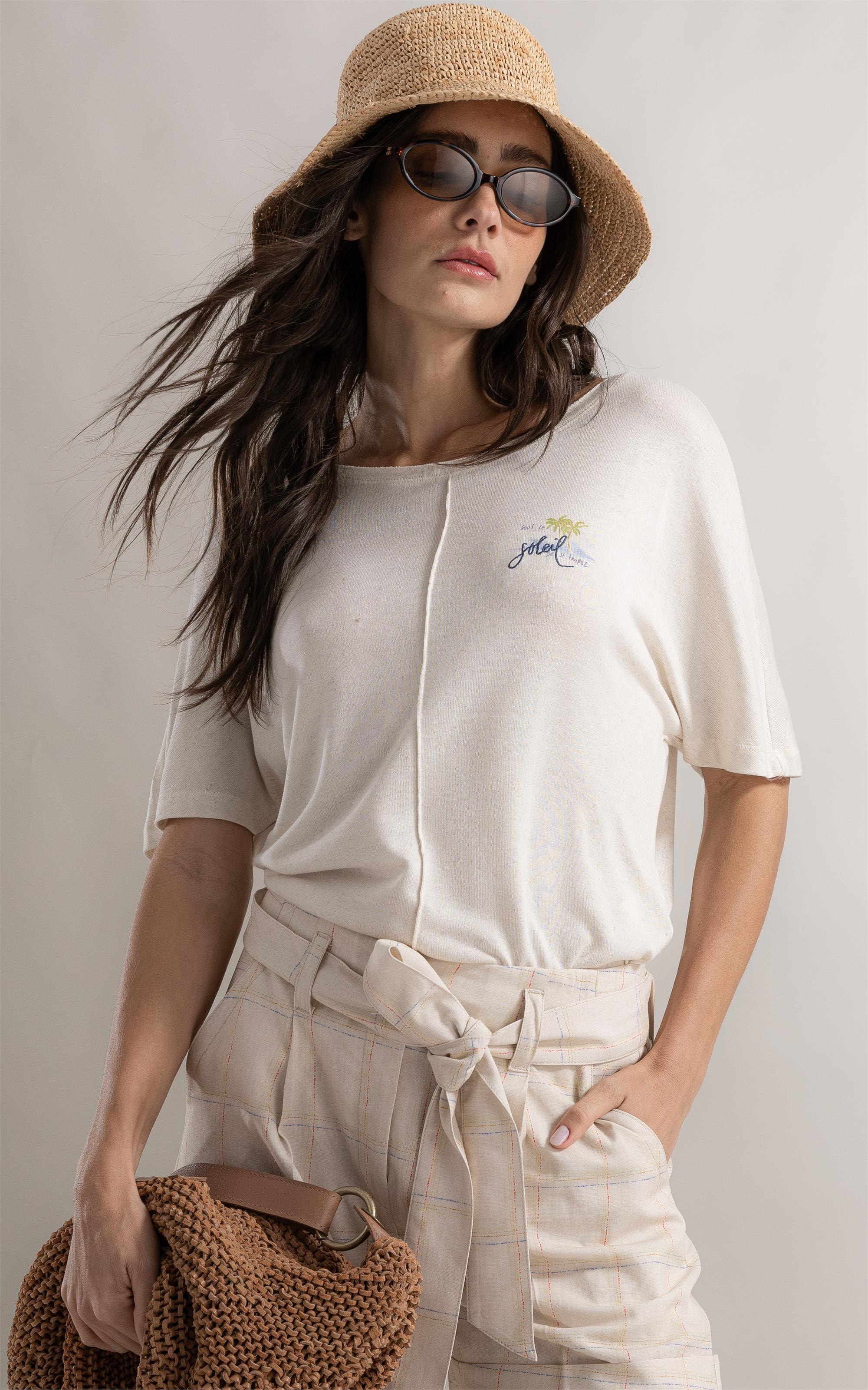 Blusa Lexi Prainha Soleil Natural