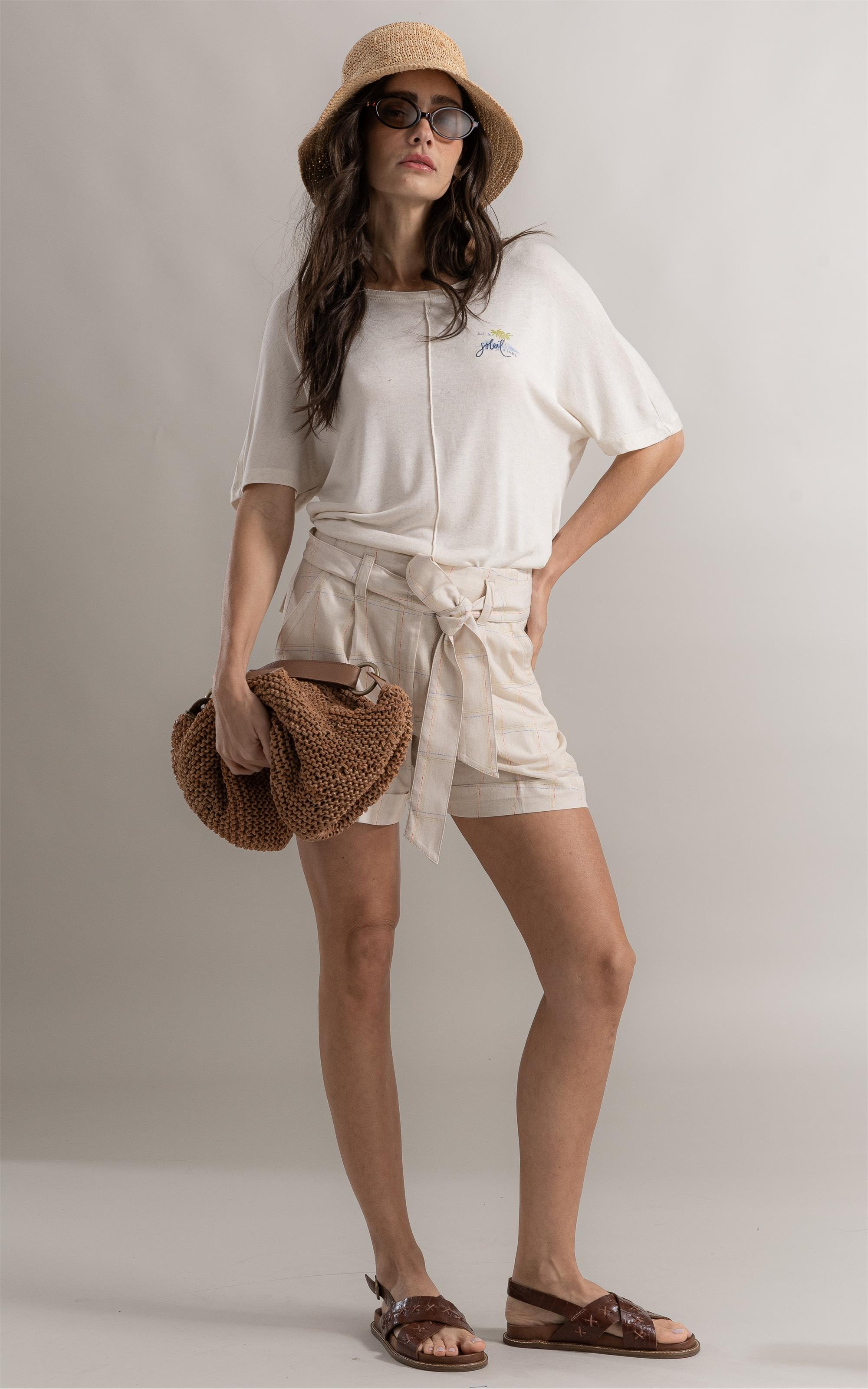Blusa Lexi Prainha Soleil Natural