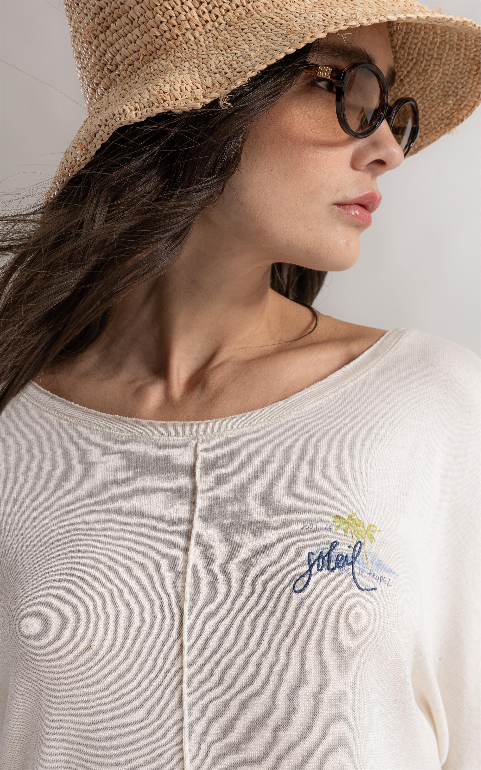 Blusa Lexi Prainha Soleil Natural