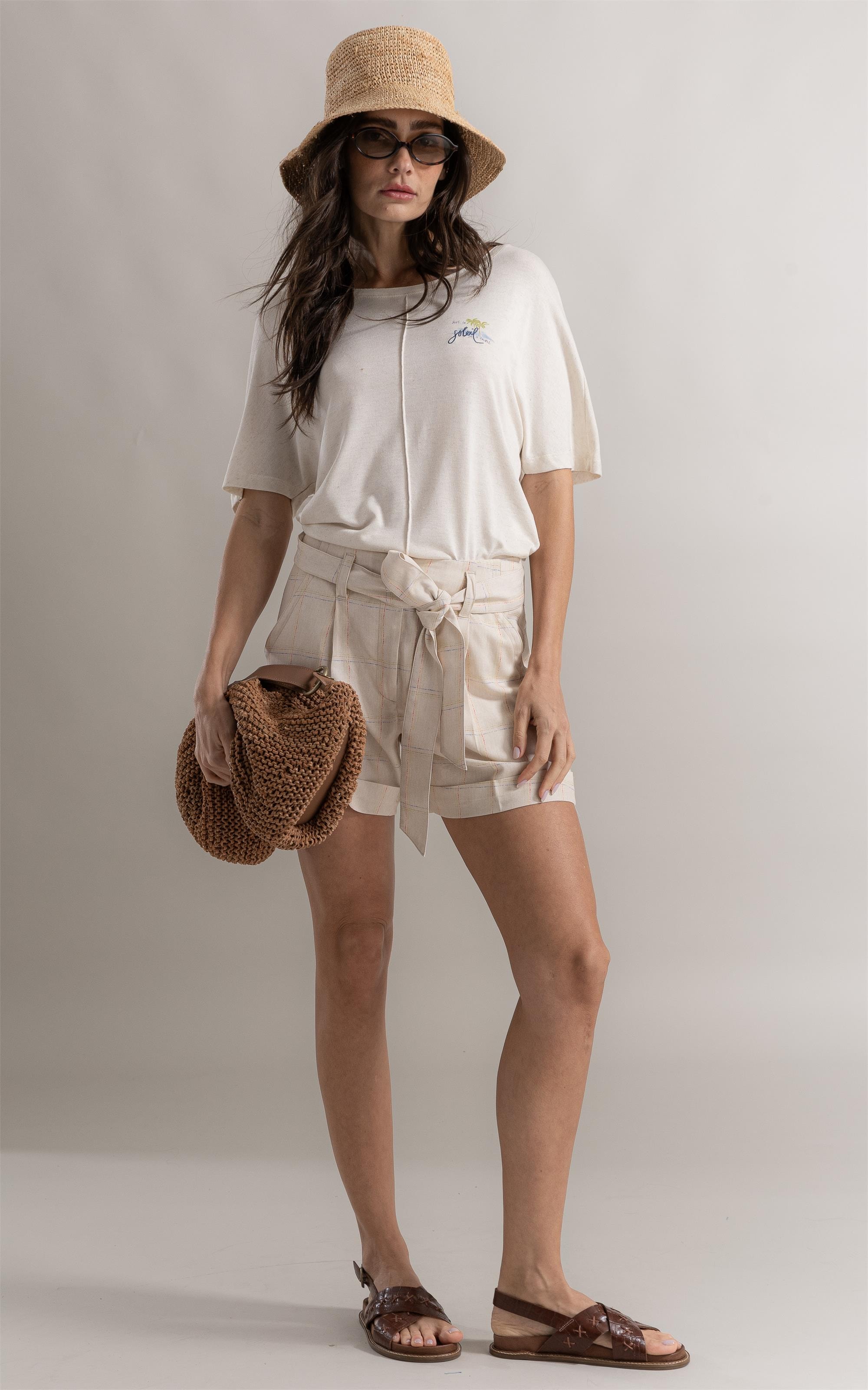 Blusa Lexi Prainha Soleil Natural