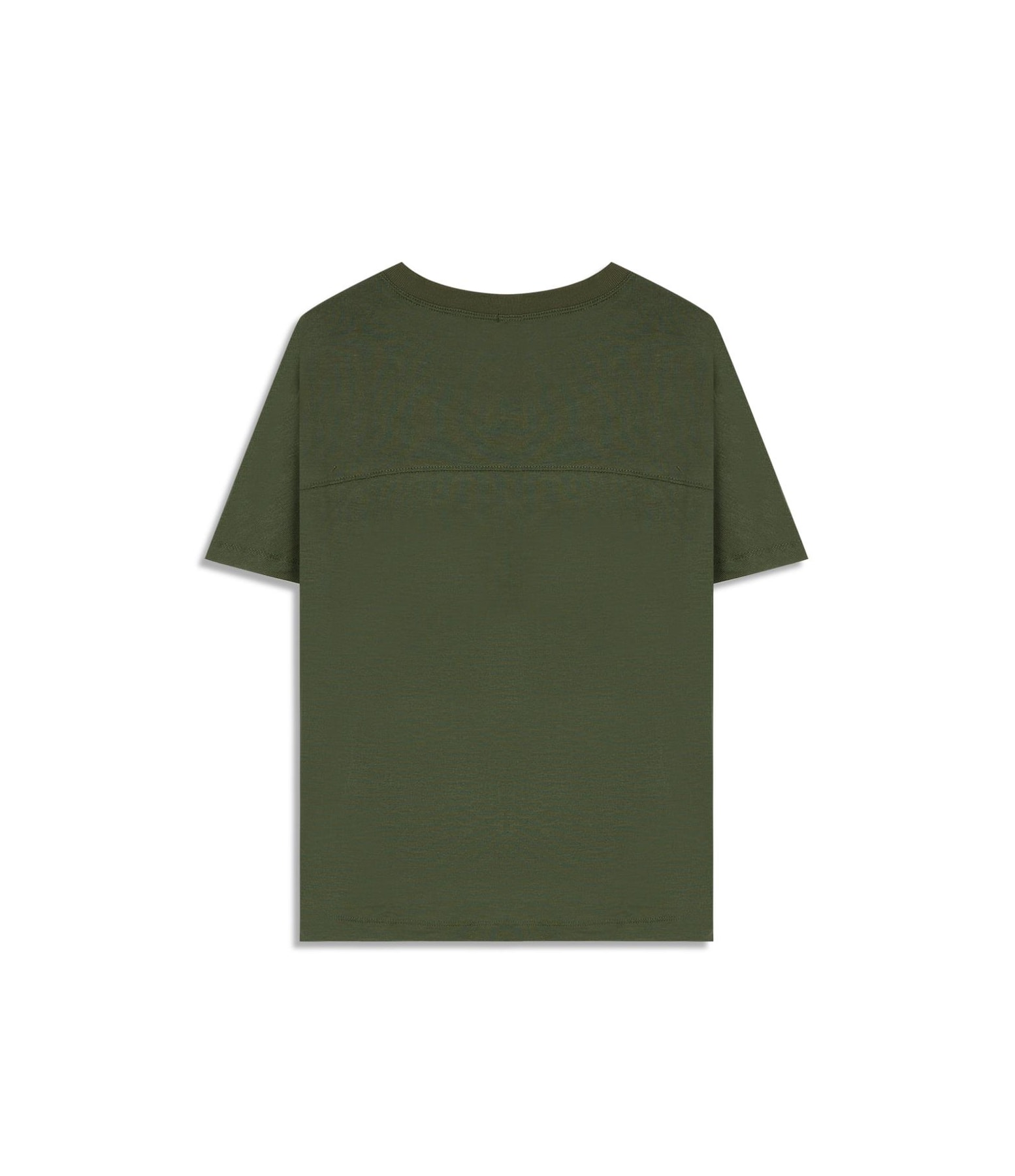 Blusa Lexi Retilinea Lisa Mc Verde Militar