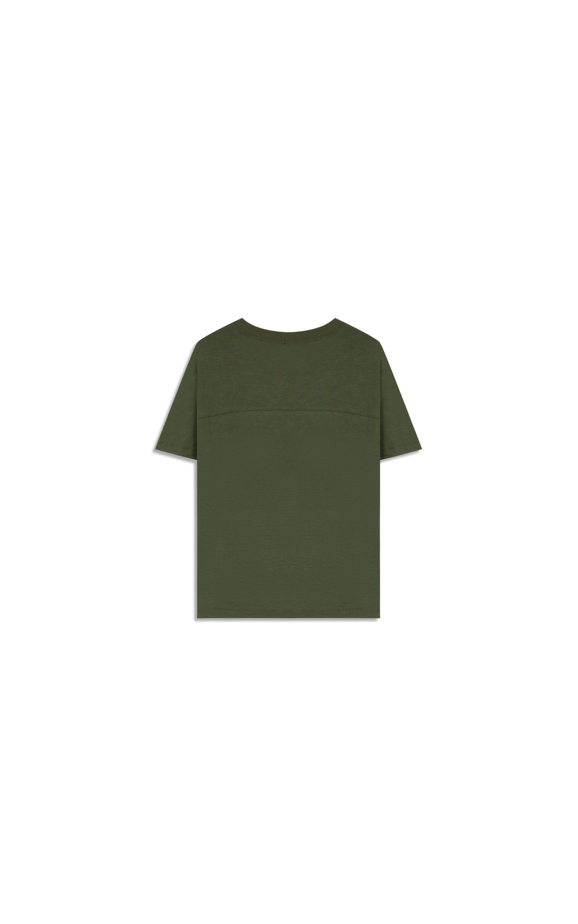 Blusa Lexi Retilinea Lisa Mc Verde Militar