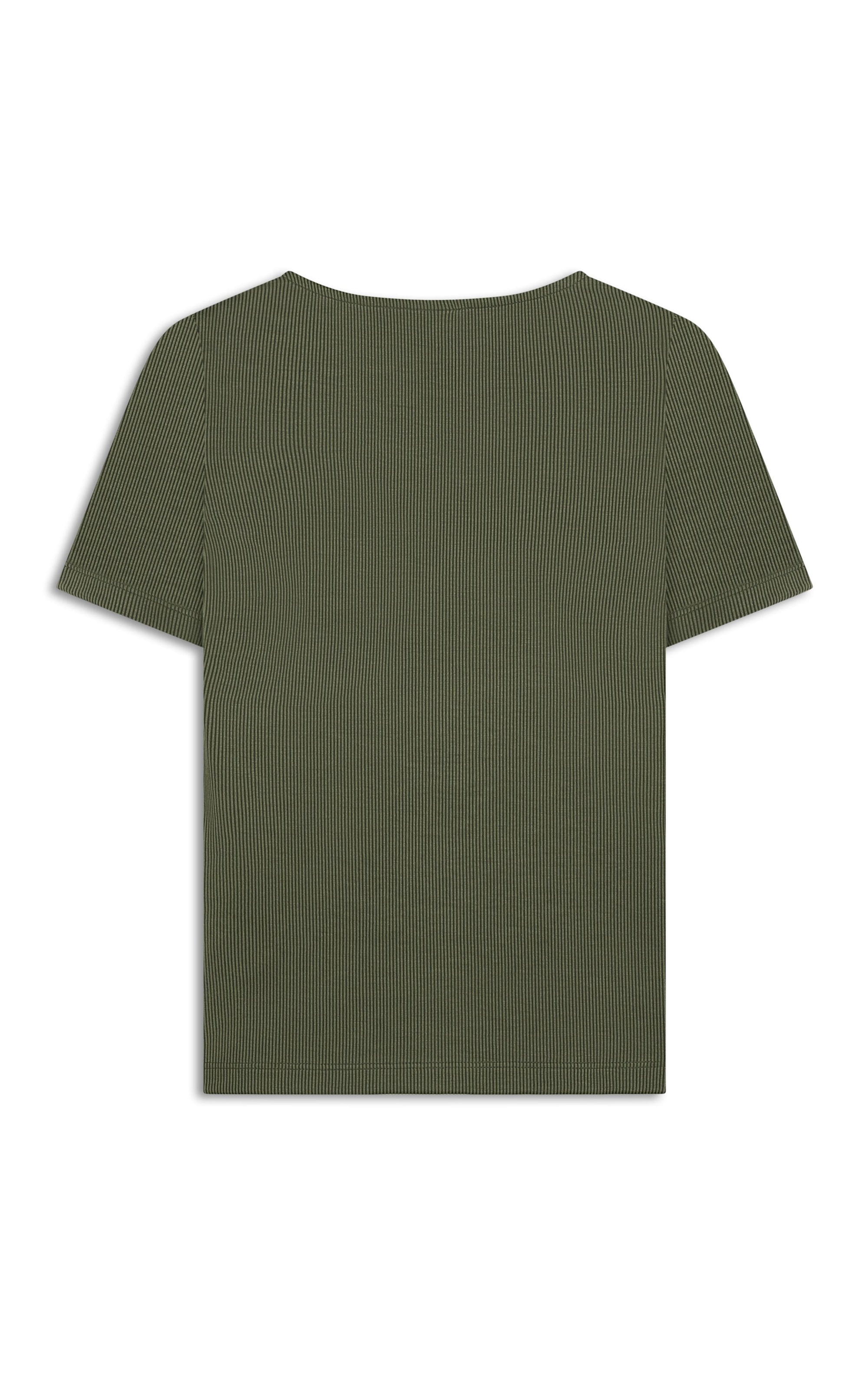  Blusa Lia Listrada Ferrugem
