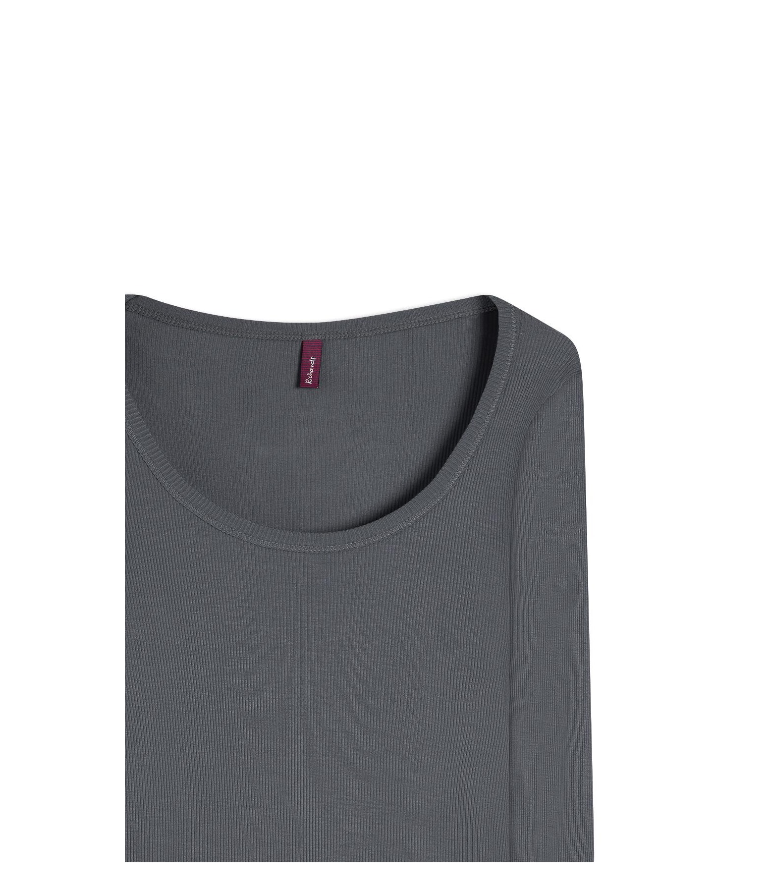 Blusa Ligia Ml Cinza Azulado