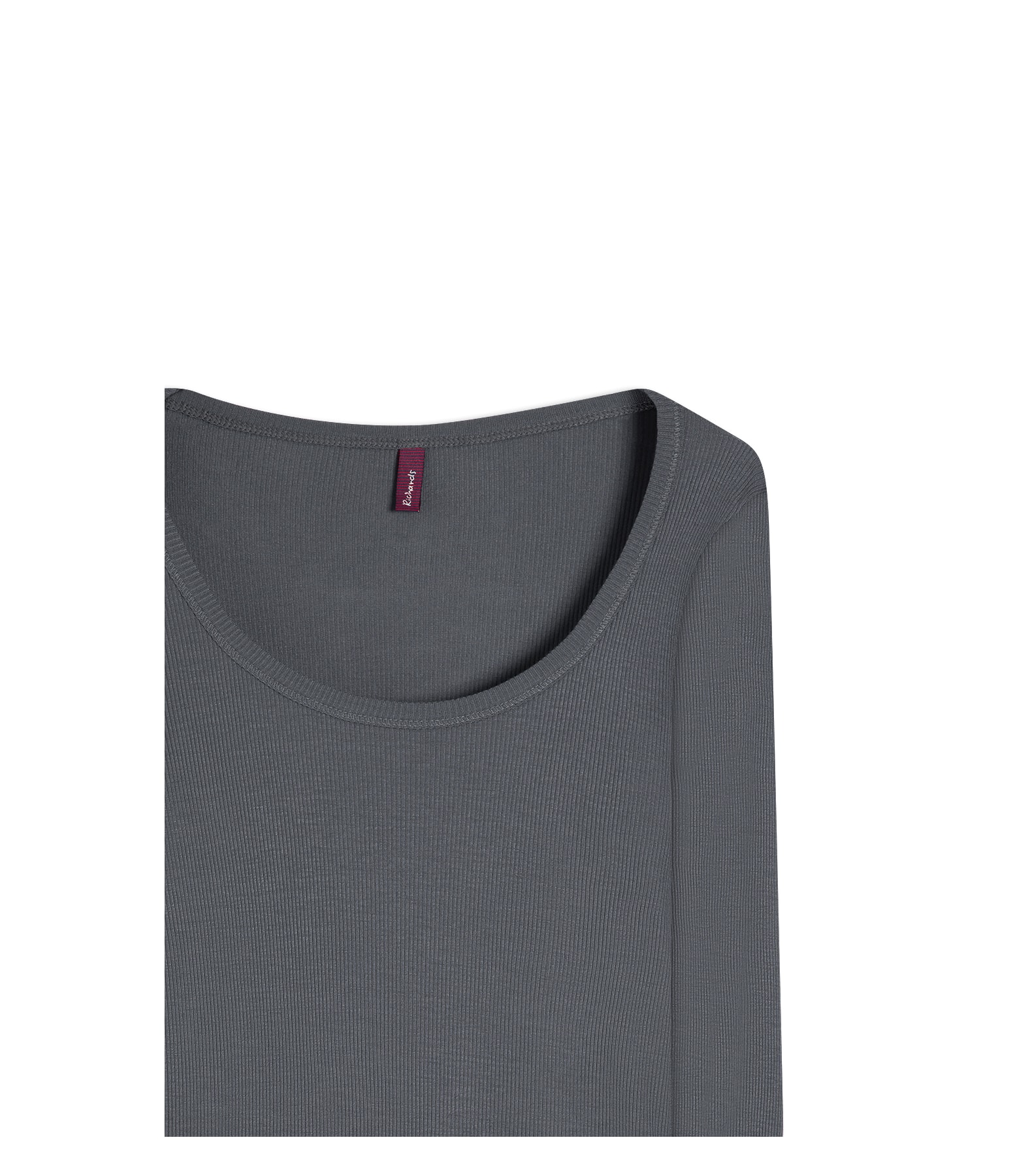 Blusa Ligia Ml Cinza Azulado