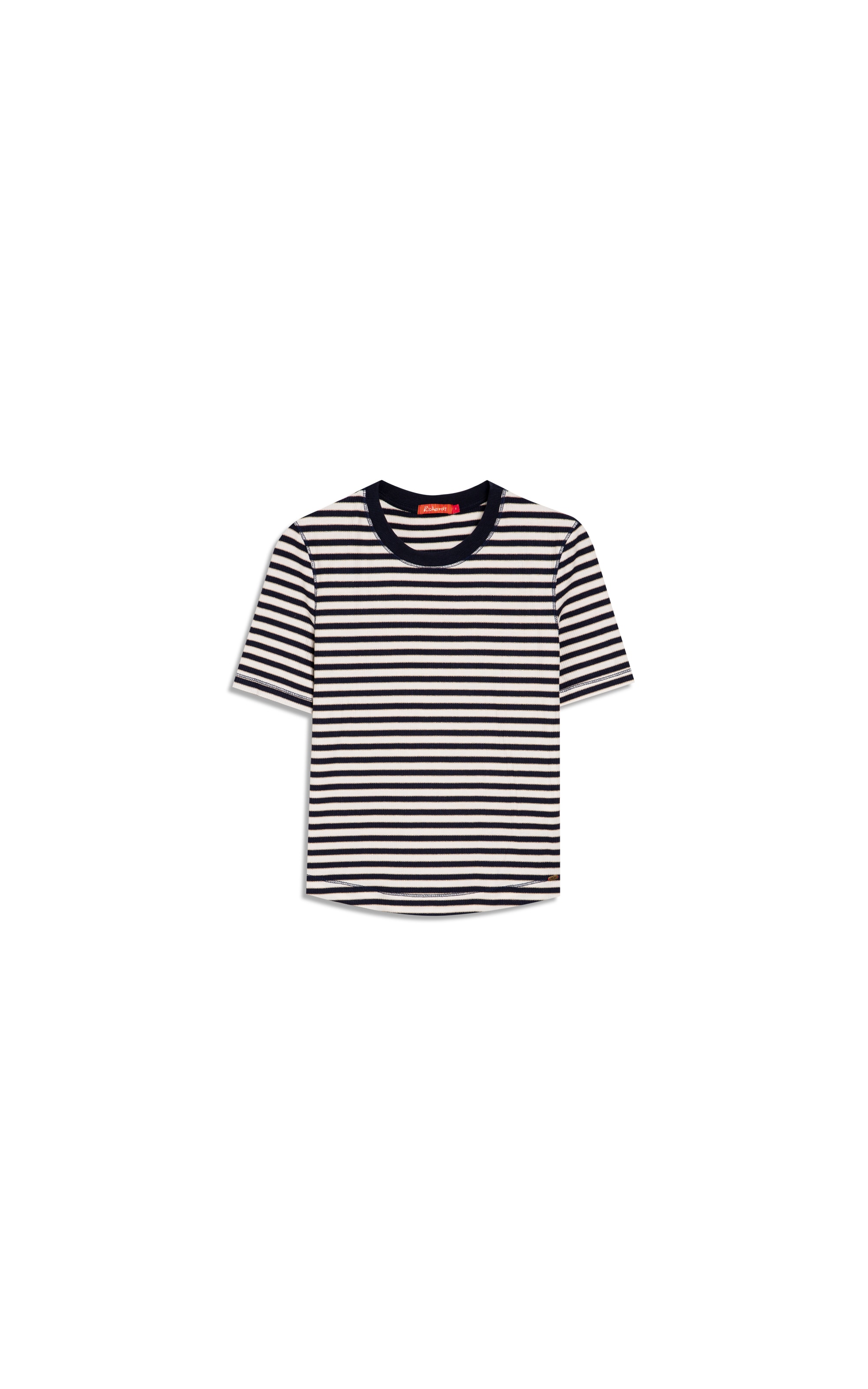 Blusa Lina Canelado Shine Dark Navy