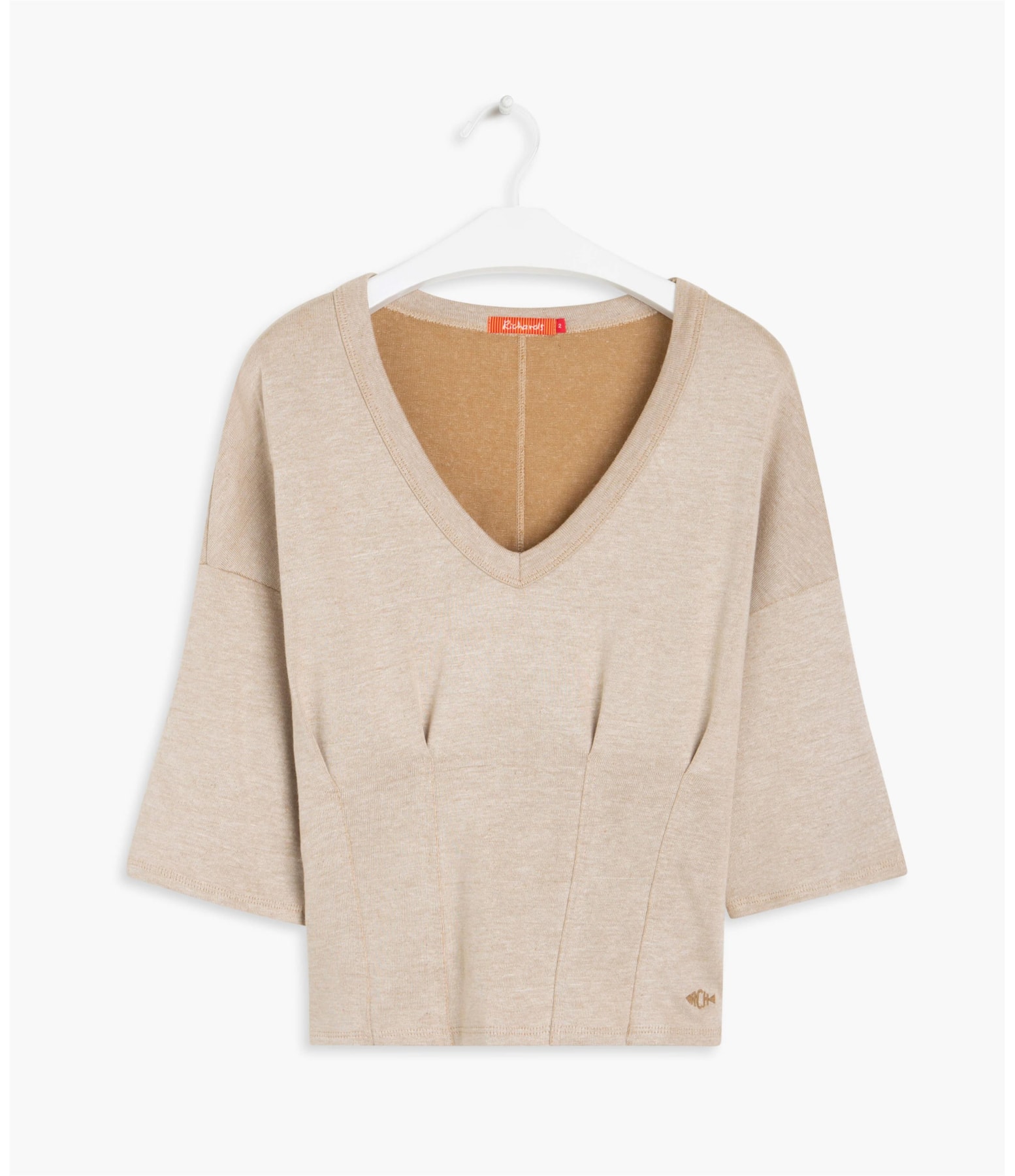 Blusa Linho  Abby Areia