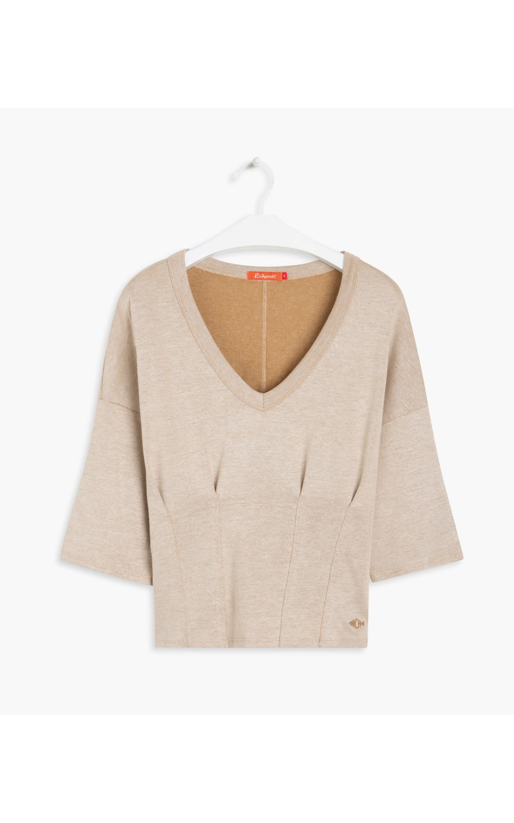 Blusa Linho  Abby Areia