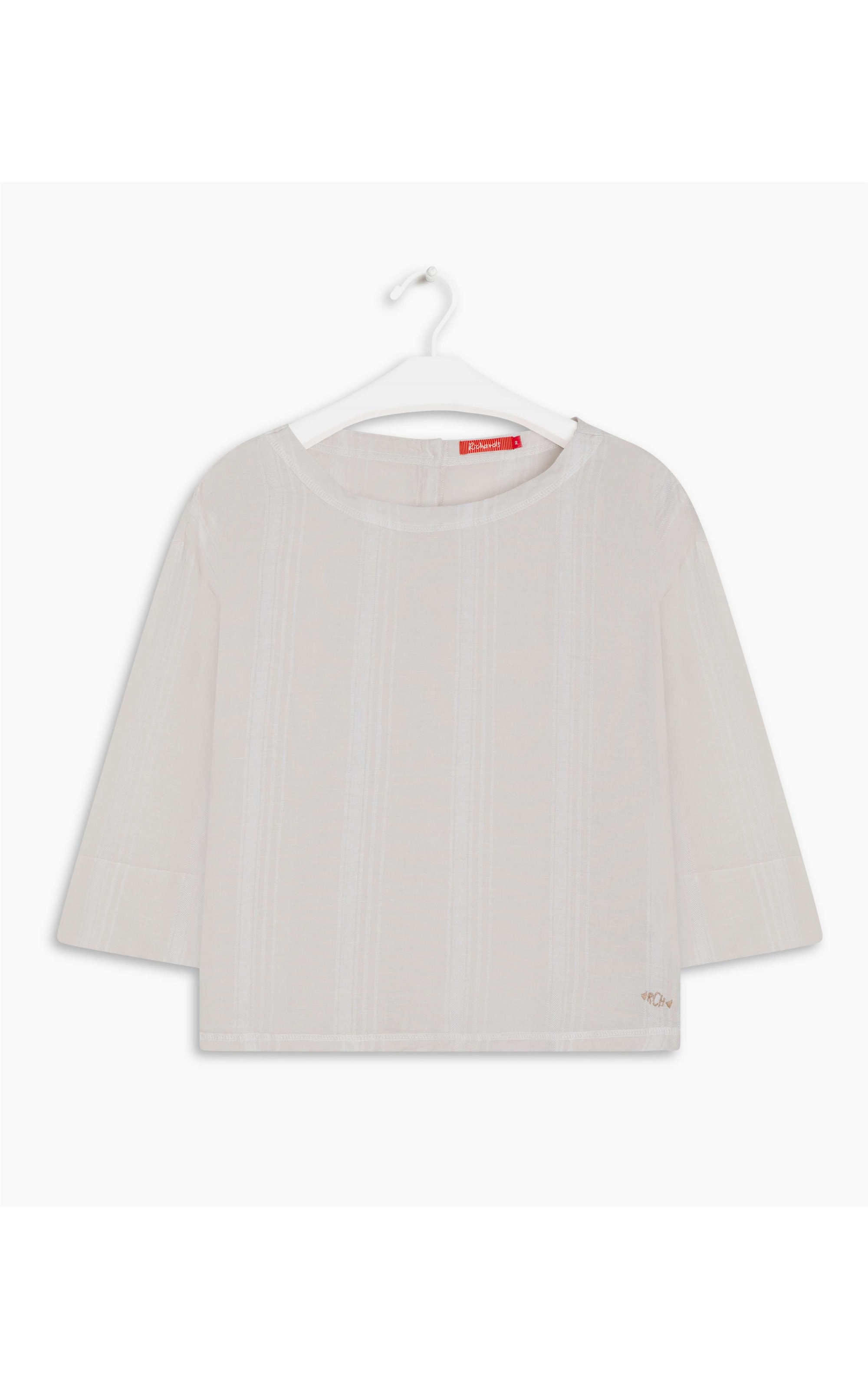 Blusa Linho  Adalia Stripe Natural