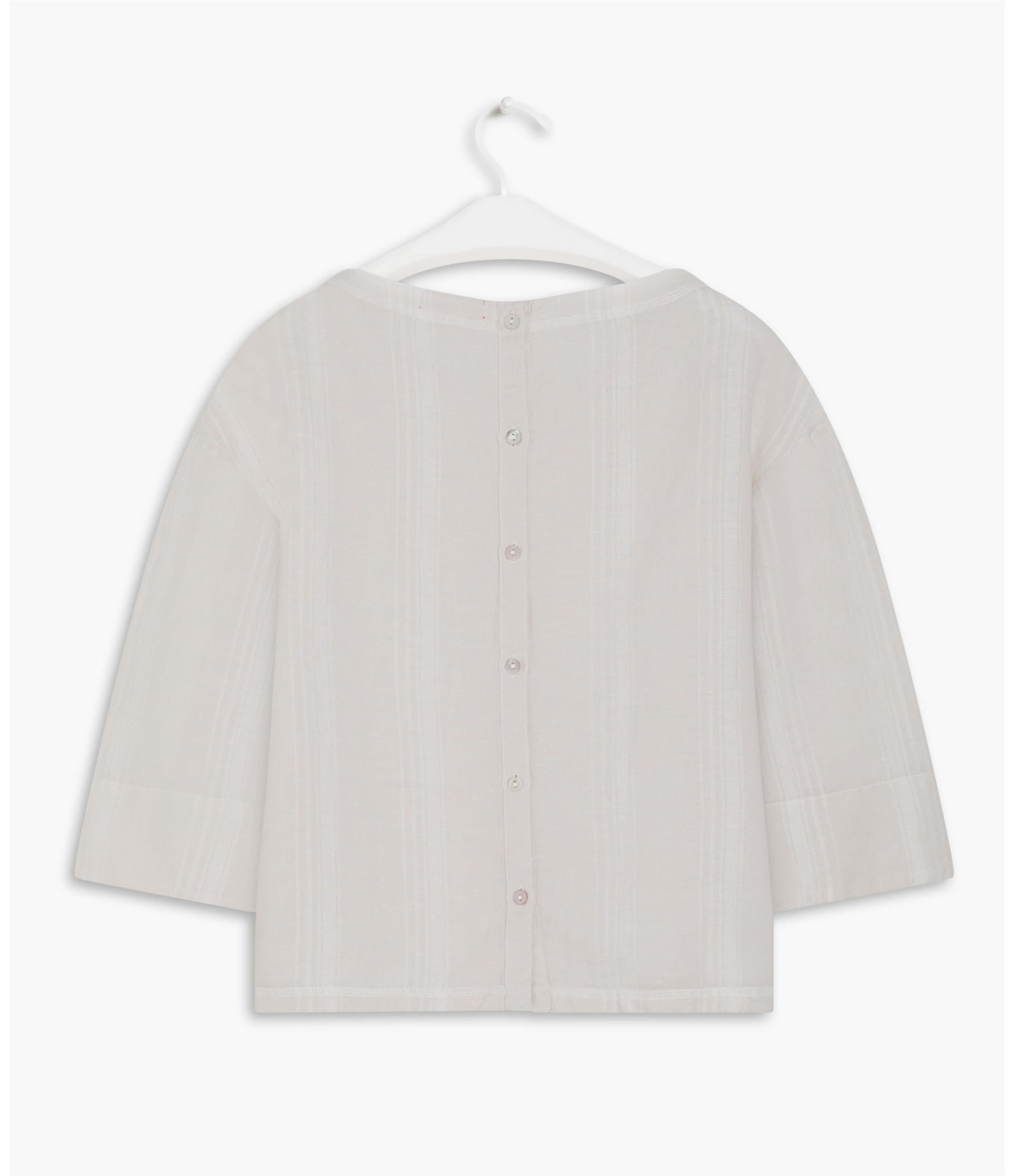Blusa Linho  Adalia Stripe Natural