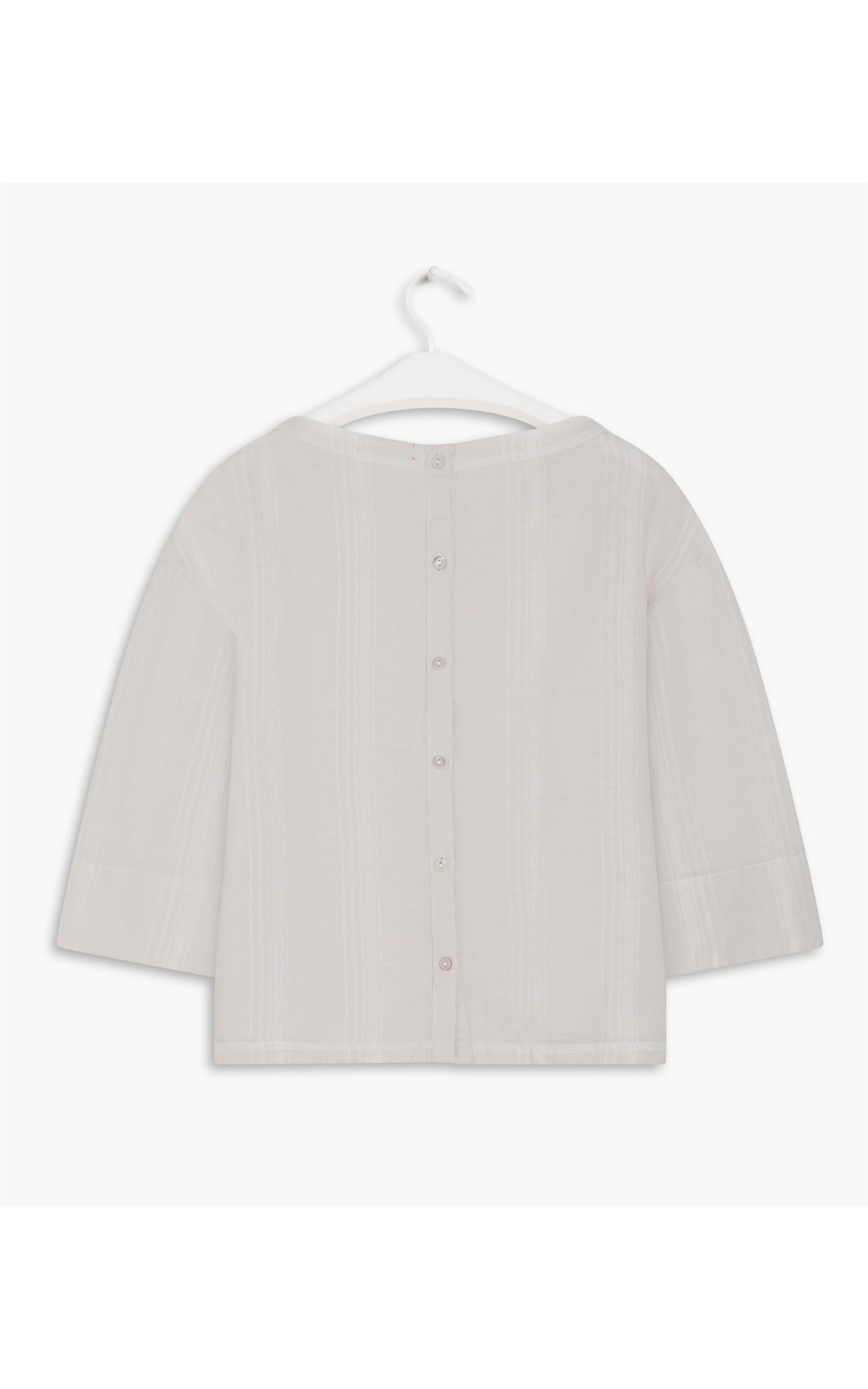 Blusa Linho  Adalia Stripe Natural