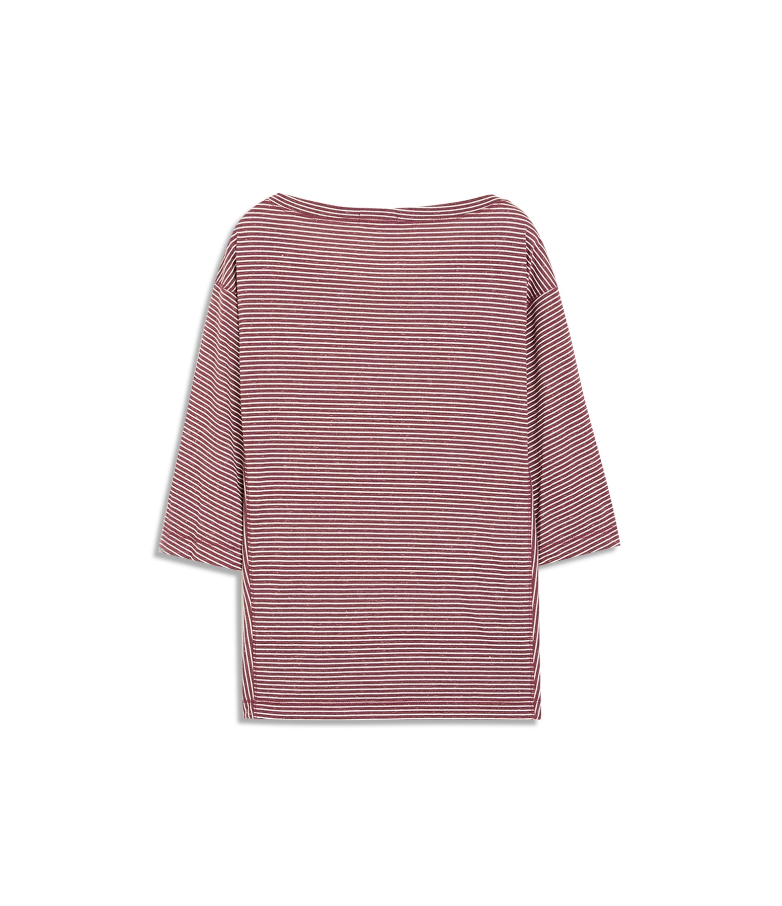  Blusa Linho  Akemi Listrada Bordeaux
