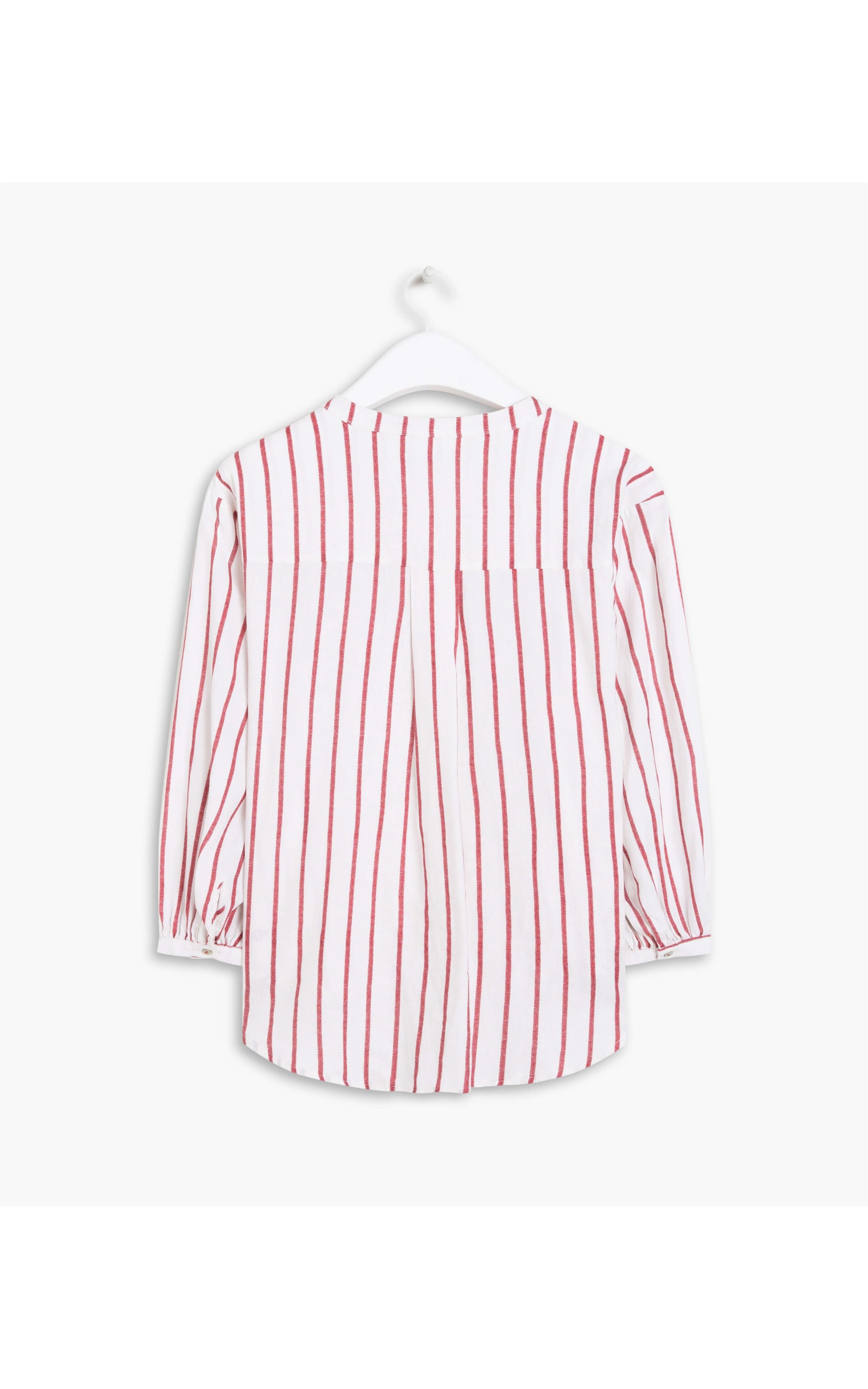 Blusa Linho  Alessa Bordeaux