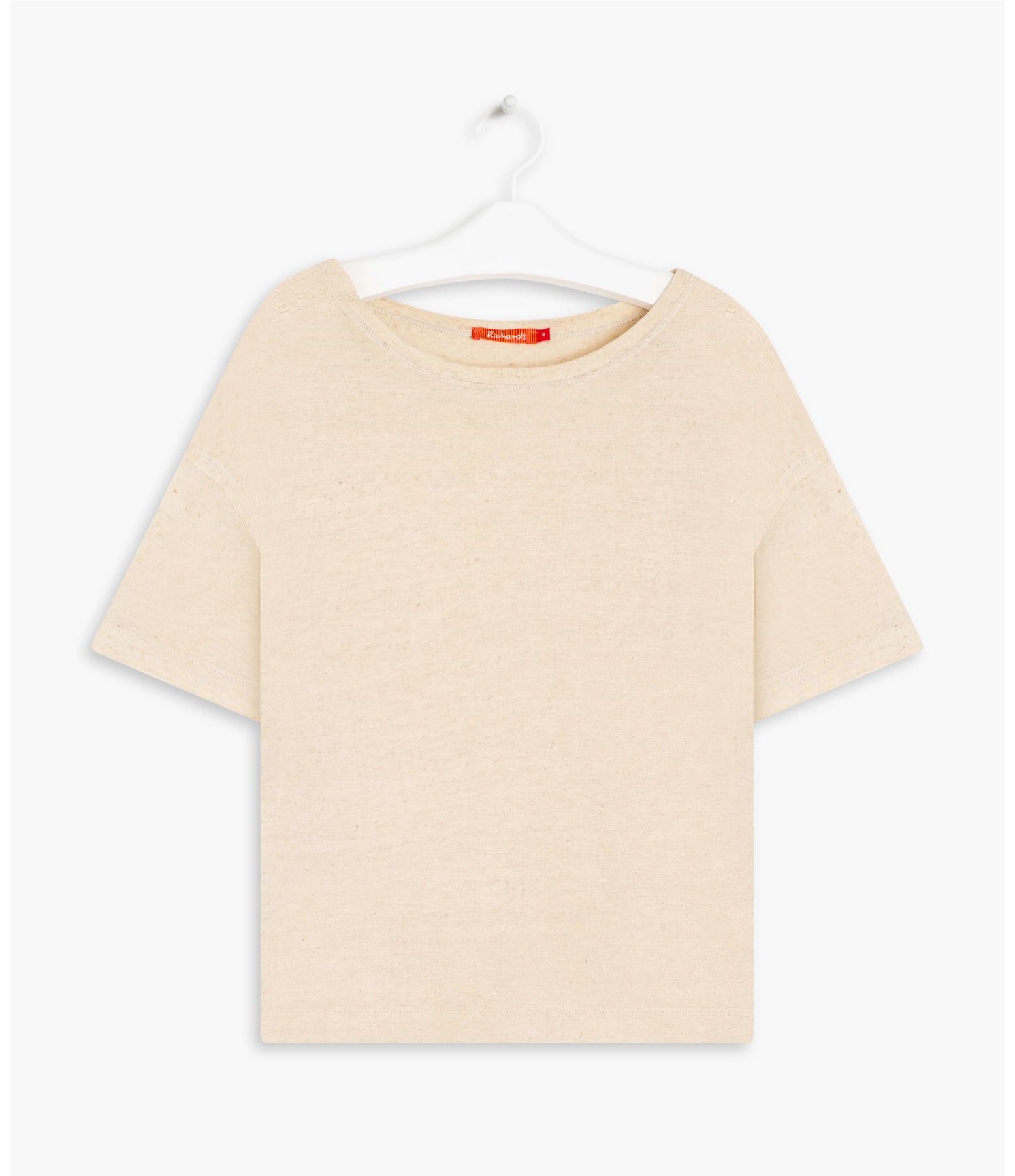 Blusa Linho  Ali  Liso Natural