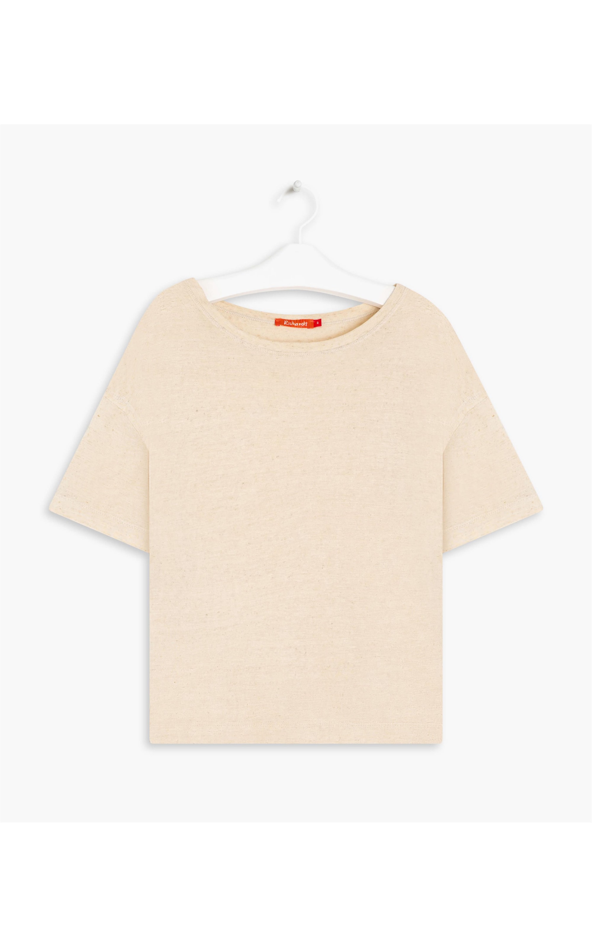 Blusa Linho  Ali  Liso Natural