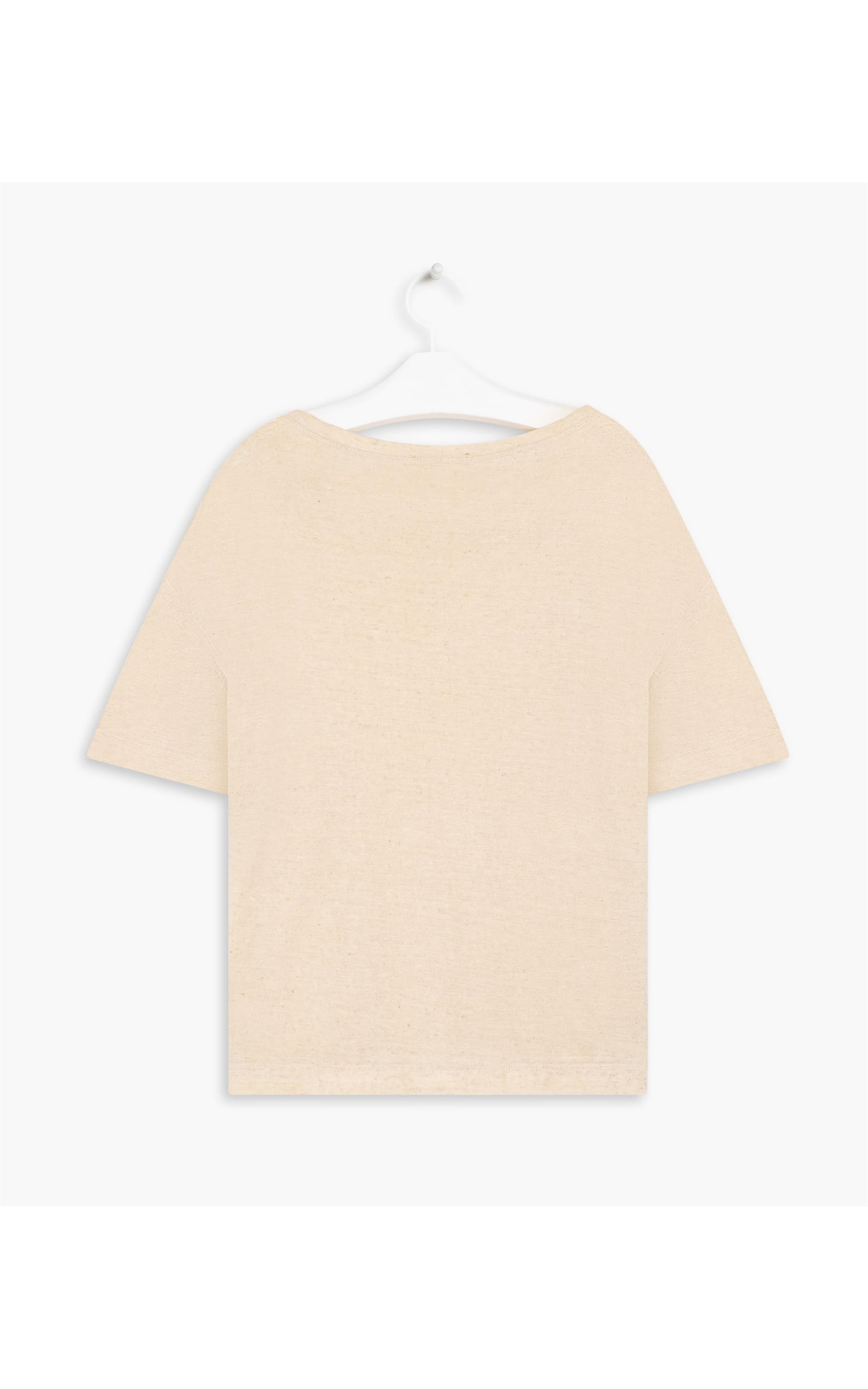 Blusa Linho  Ali  Liso Natural