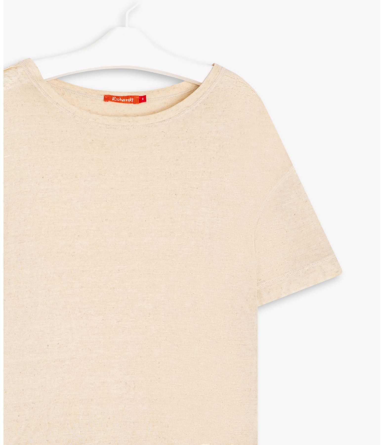 Blusa Linho  Ali  Liso Natural