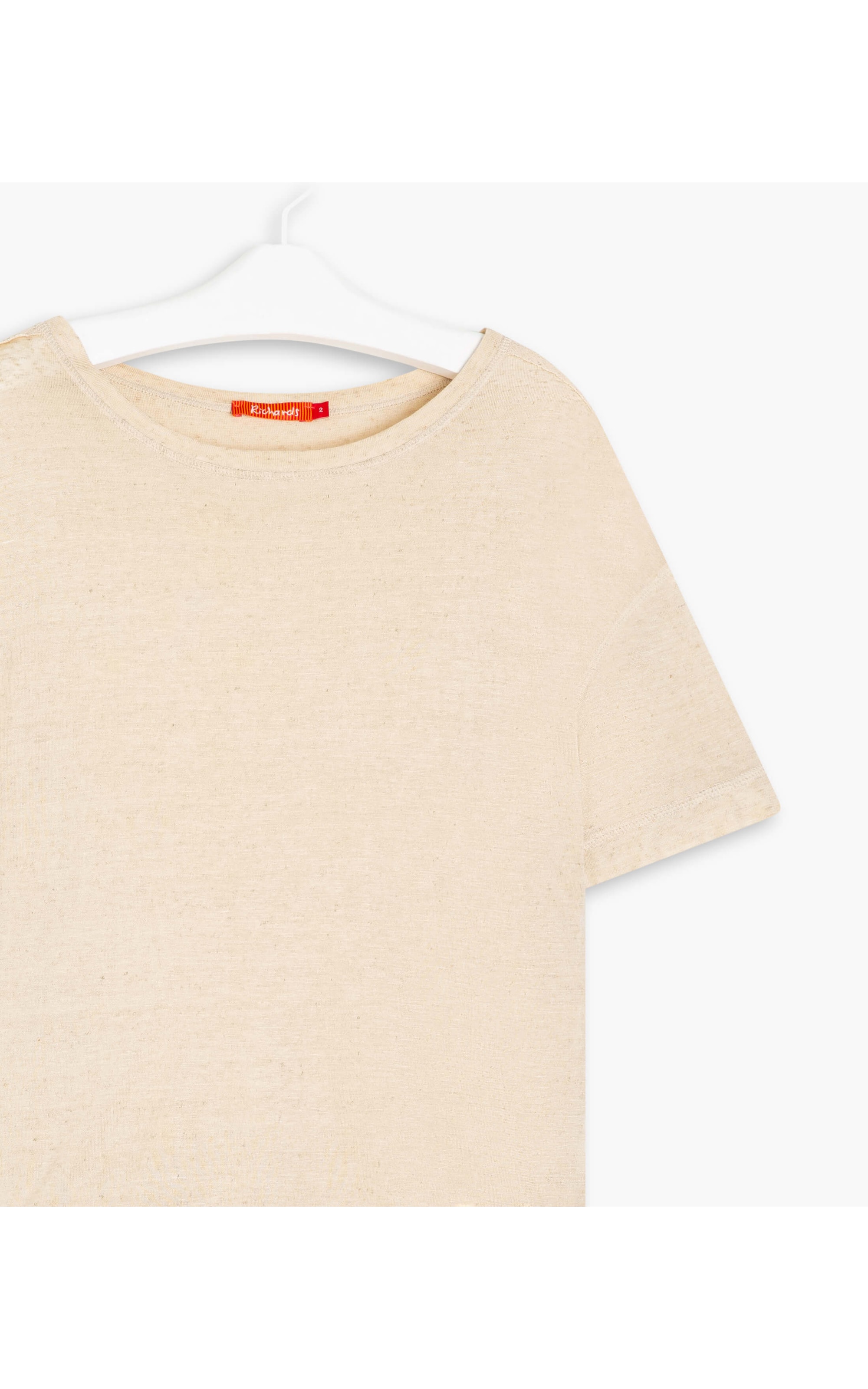 Blusa Linho  Ali  Liso Natural