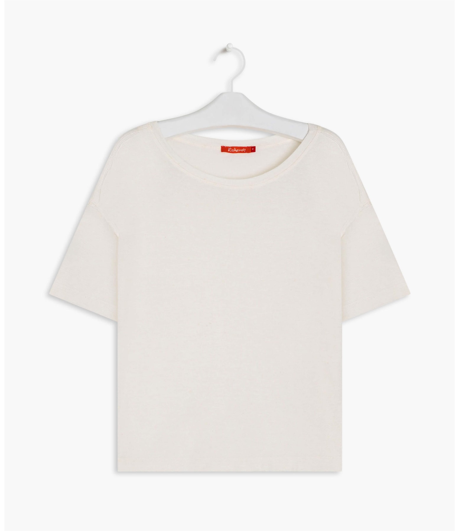 Blusa Linho  Ali  Liso Off White
