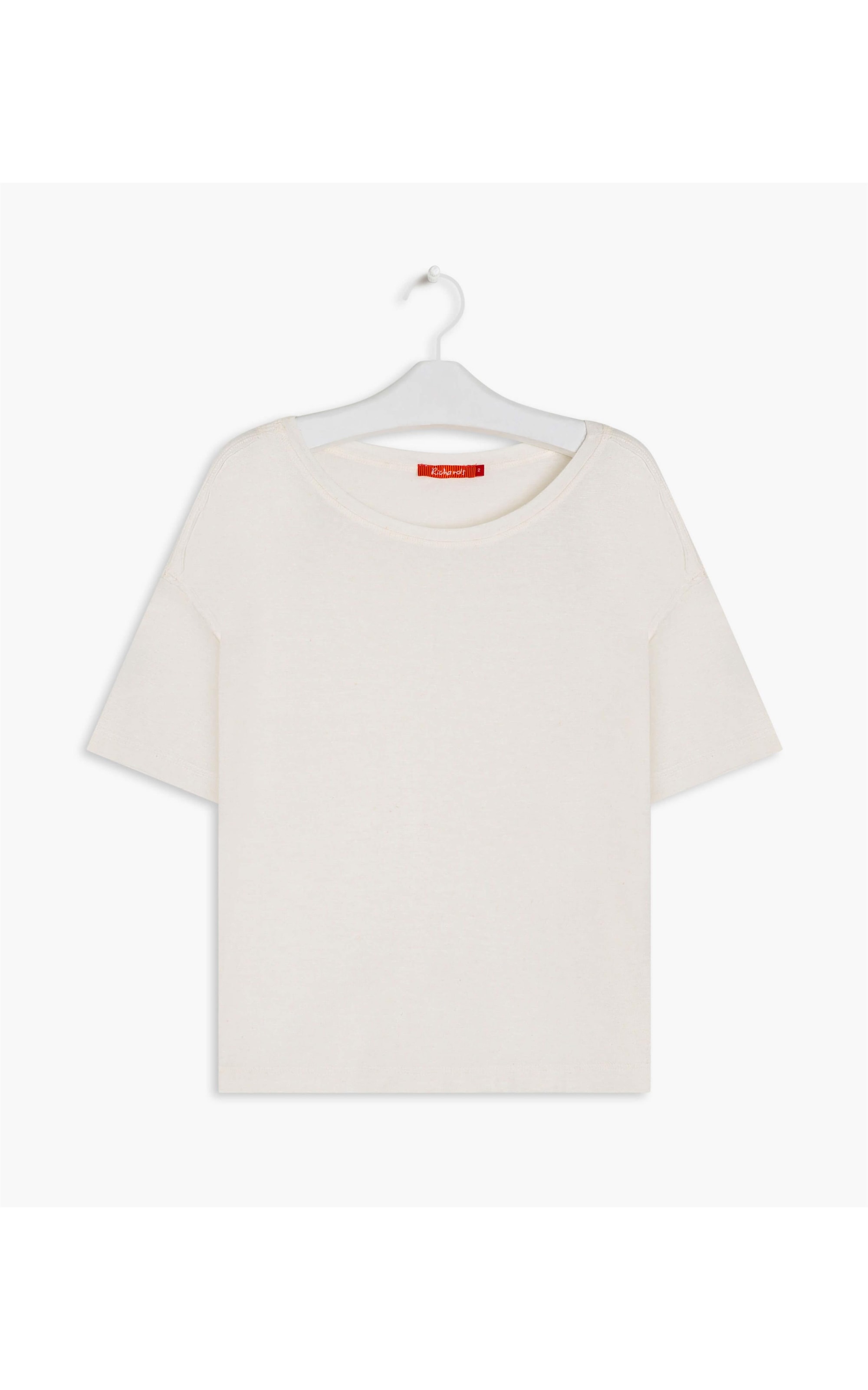 Blusa Linho  Ali  Liso Off White