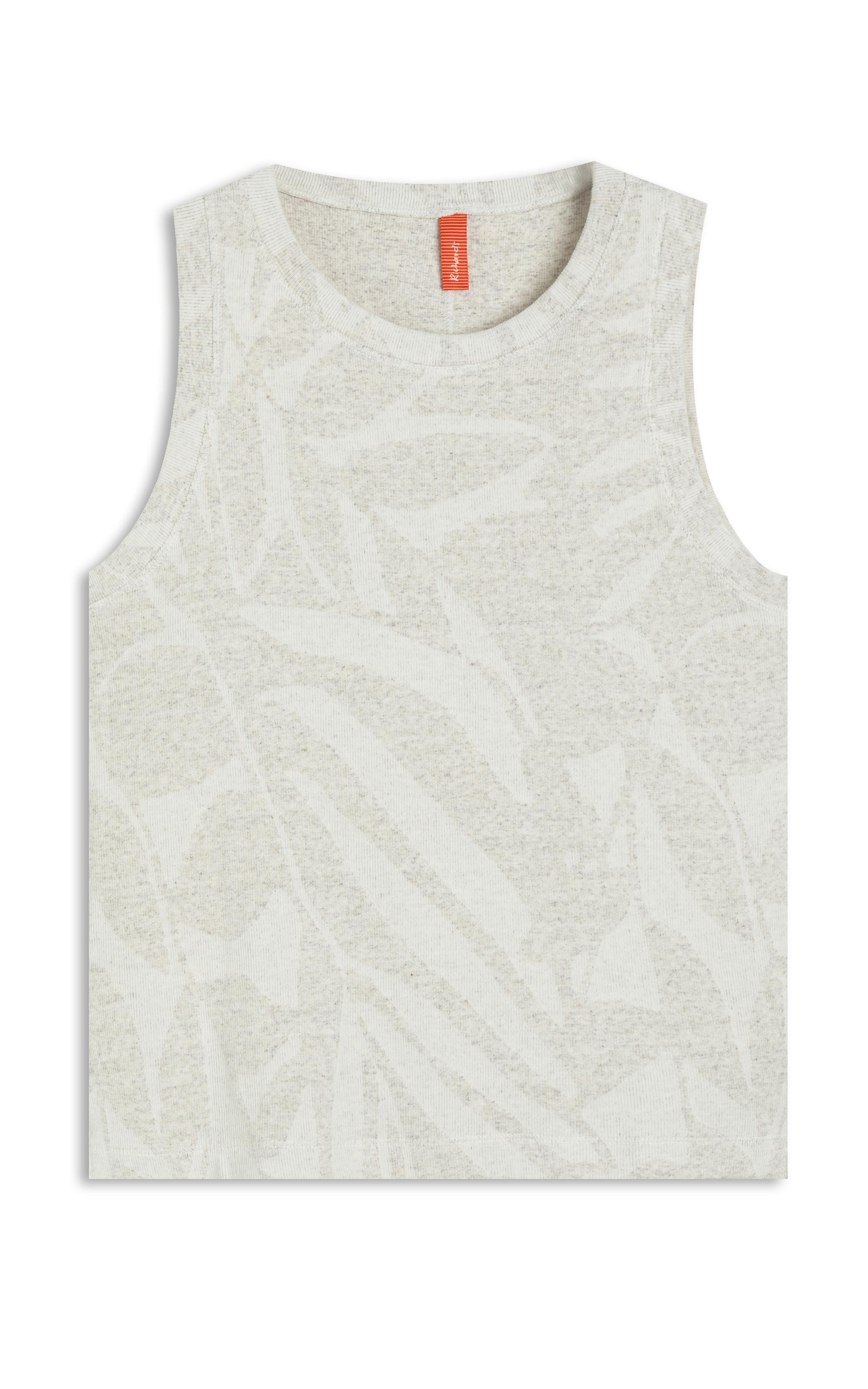 Blusa Linho  Anny Rib Jacquard Natural