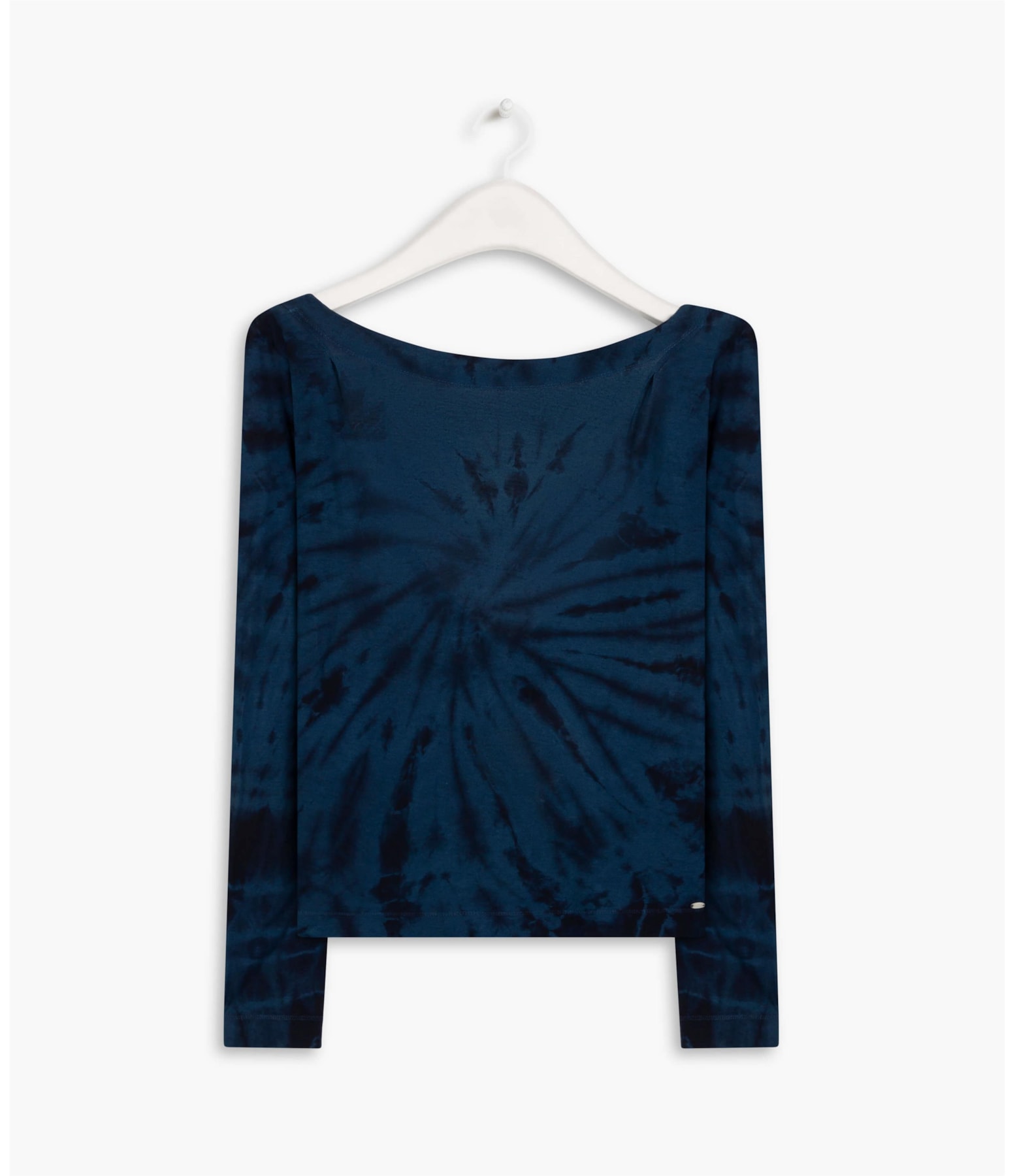 Blusa Linho  Asuka Tie Dye Dark Navy