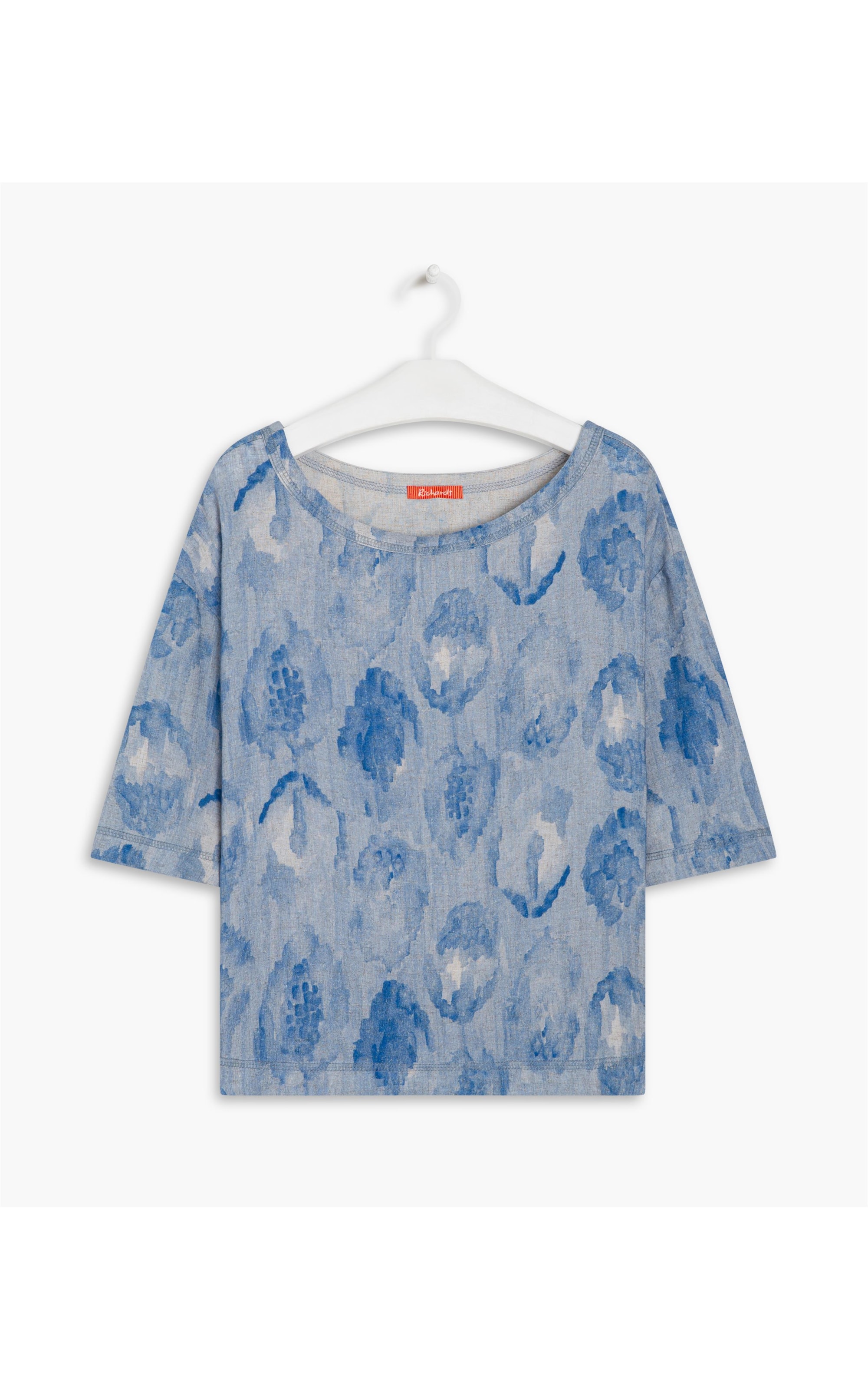 Blusa Linho  Clea Fruit Frais Hortencia