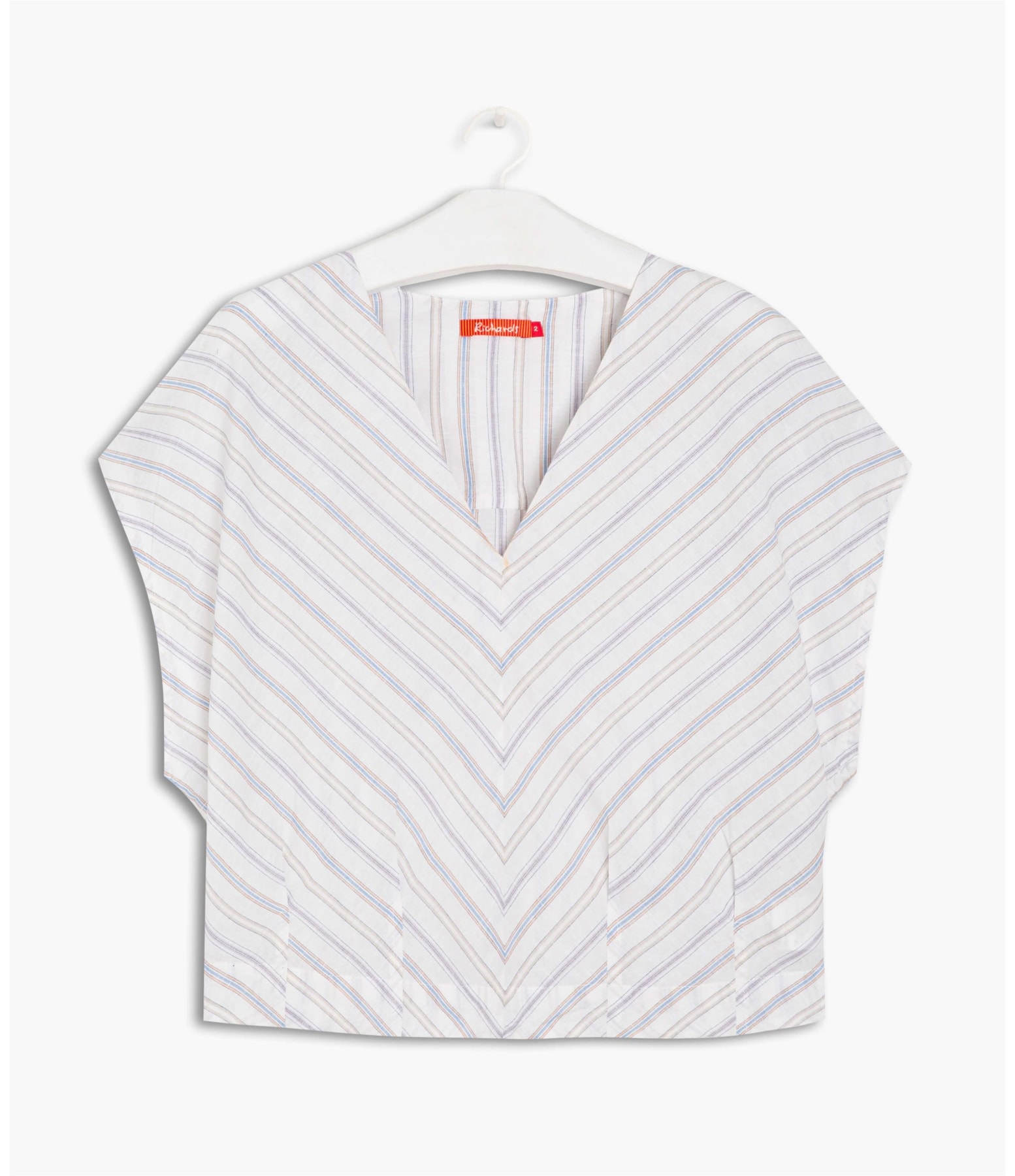 Blusa Linho  Creta Color Stripe  Ft Padrao 1