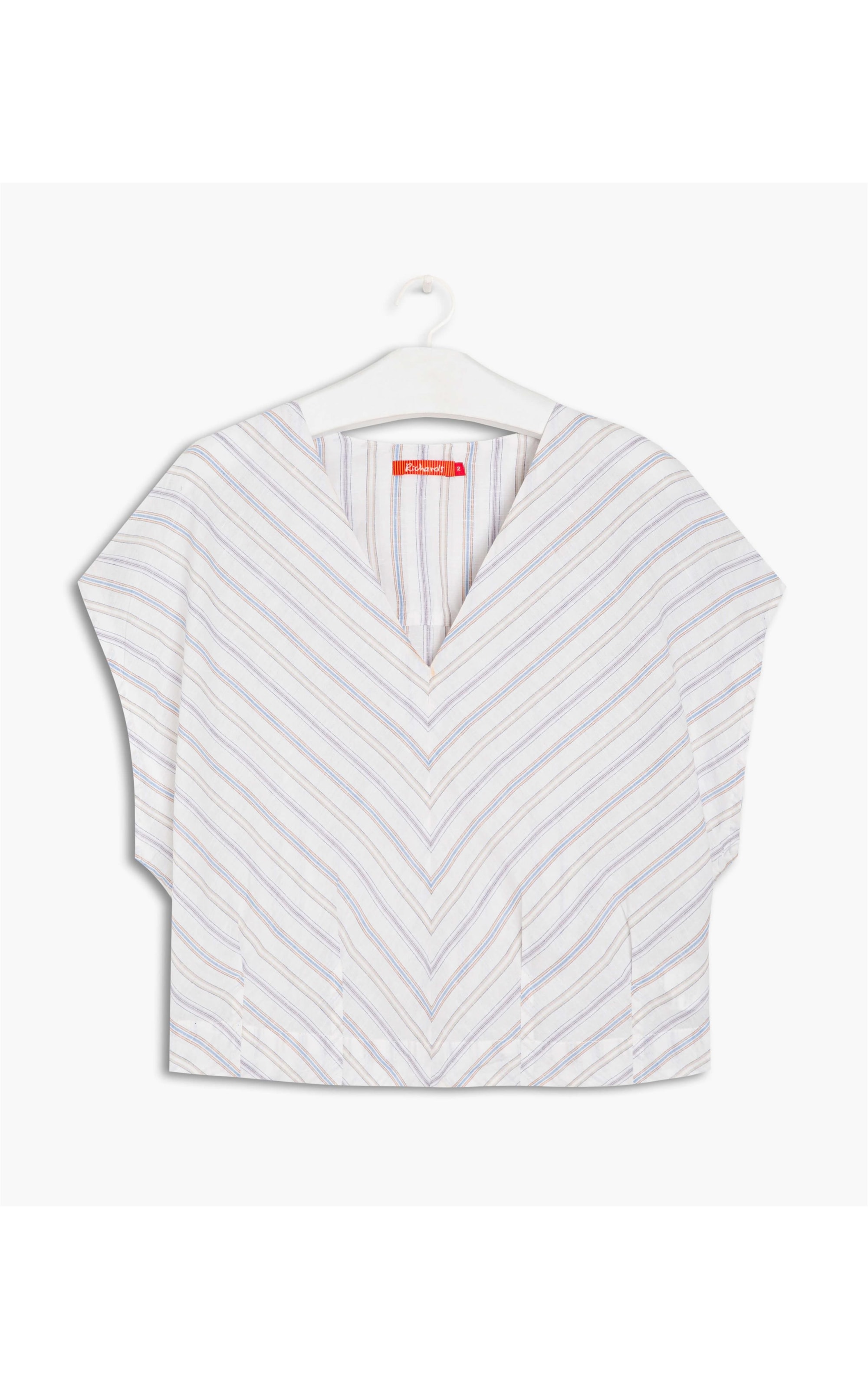 Blusa Linho  Creta Color Stripe  Ft Padrao 1