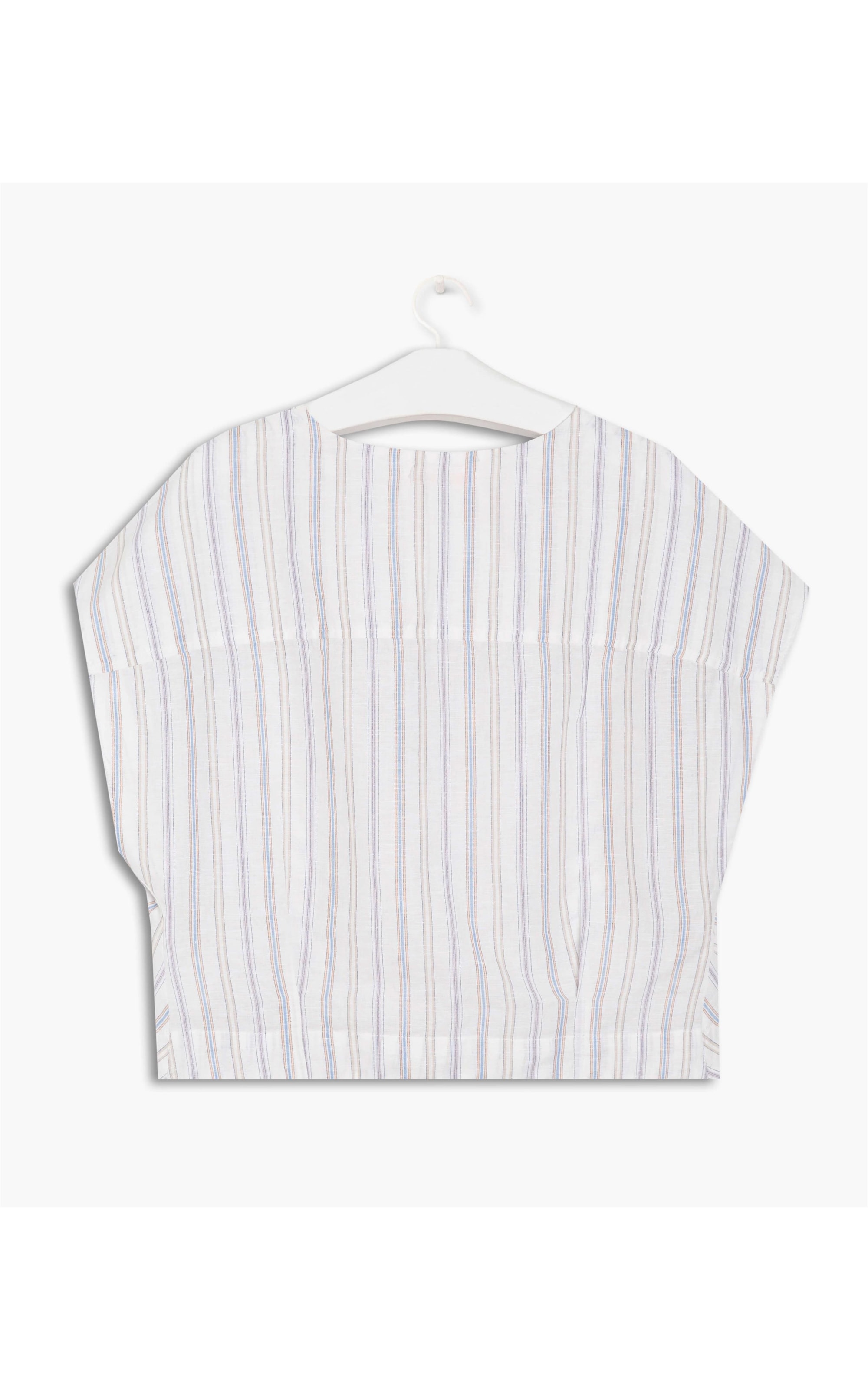 Blusa Linho  Creta Color Stripe  Ft Padrao 1