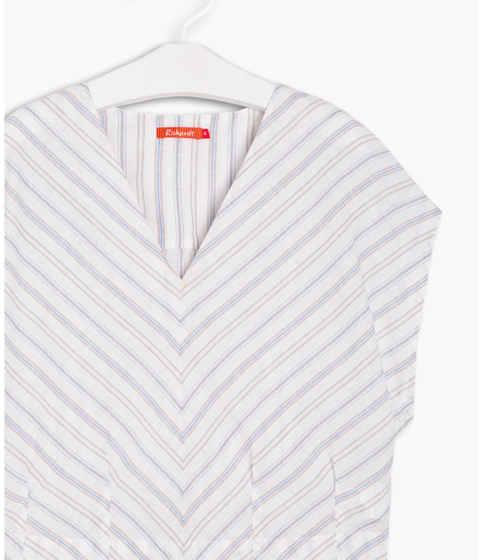 Blusa Linho  Creta Color Stripe  Ft Padrao 1