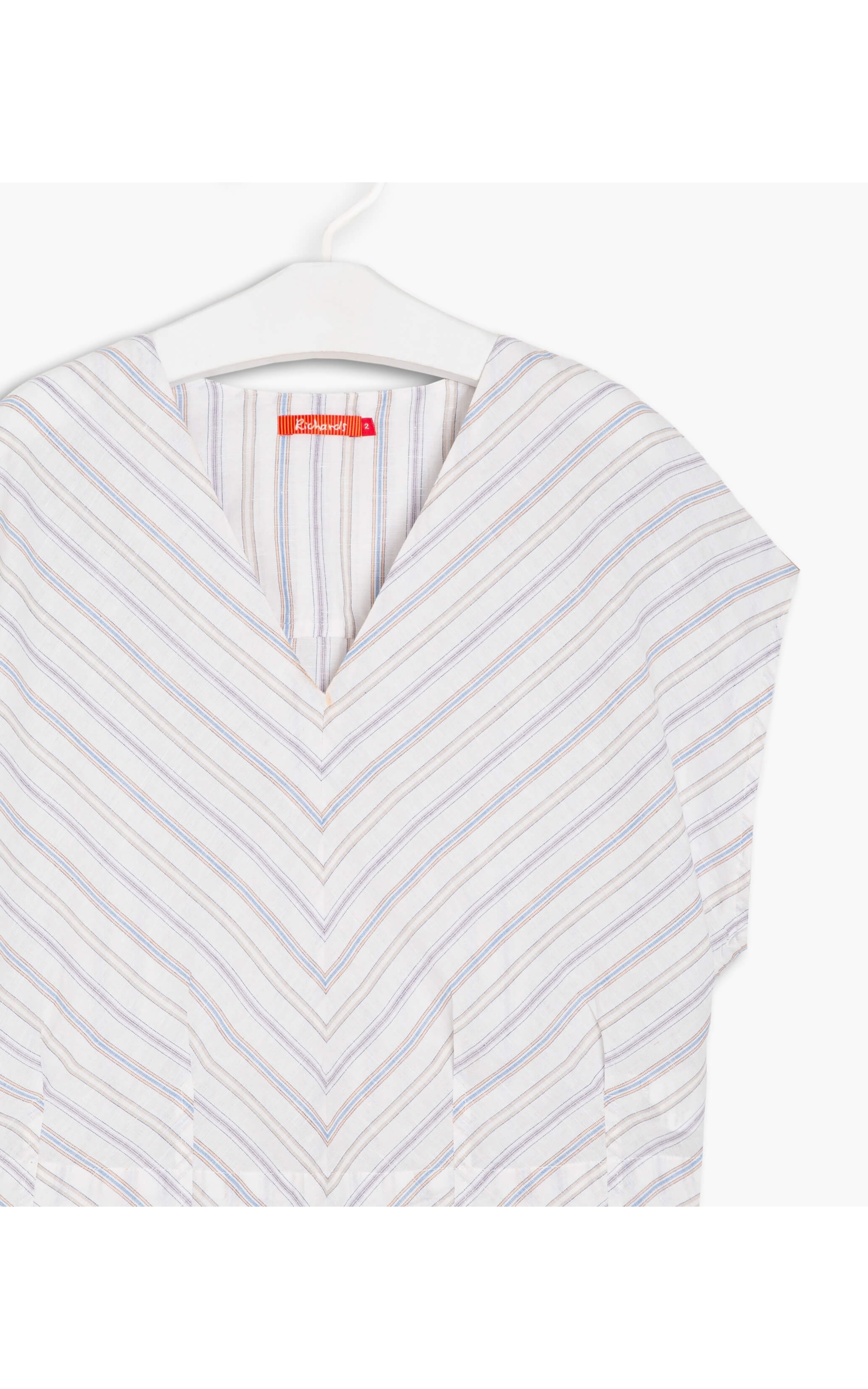 Blusa Linho  Creta Color Stripe  Ft Padrao 1