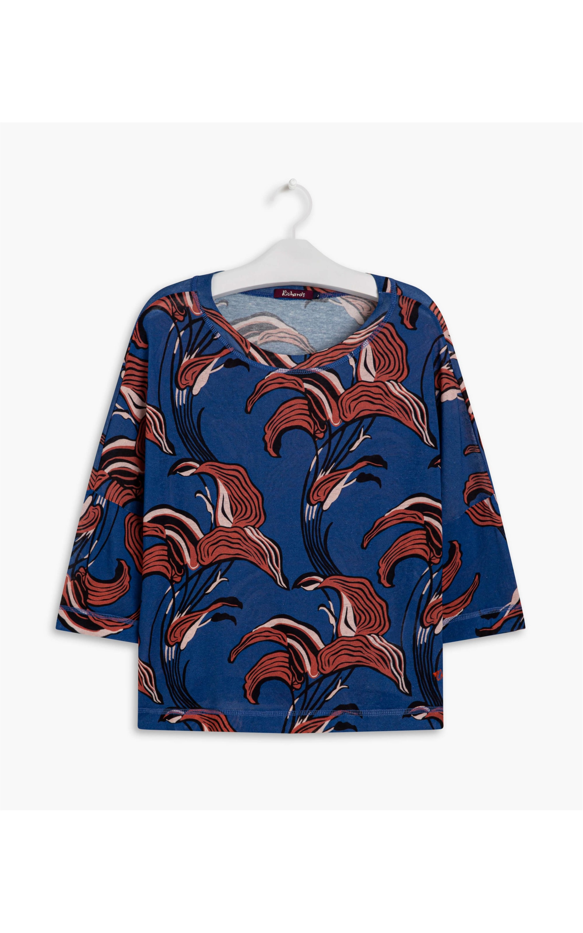 Blusa Linho  Elah Est Whoa Royal