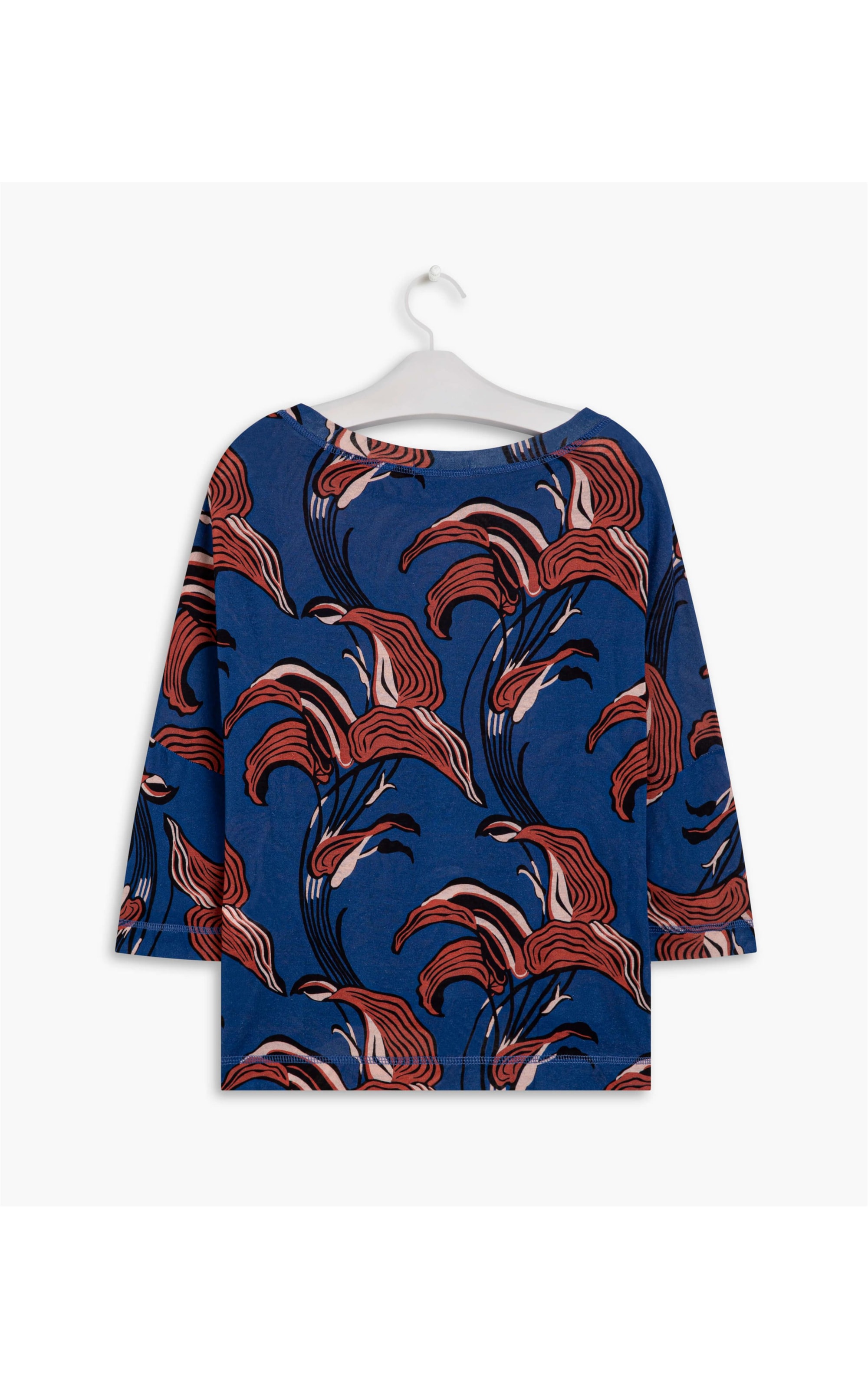 Blusa Linho  Elah Est Whoa Royal