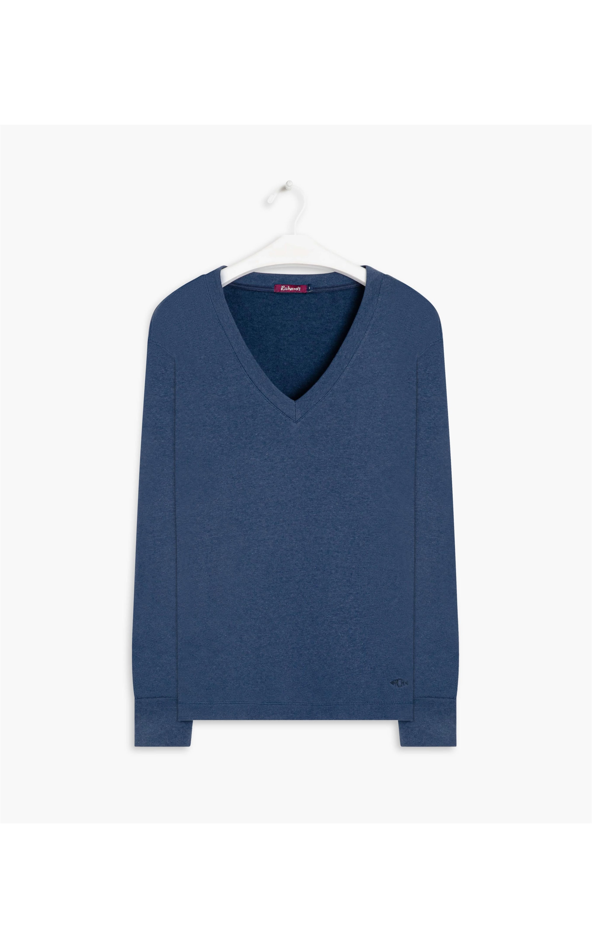 Blusa Linho  Erika Dark Navy