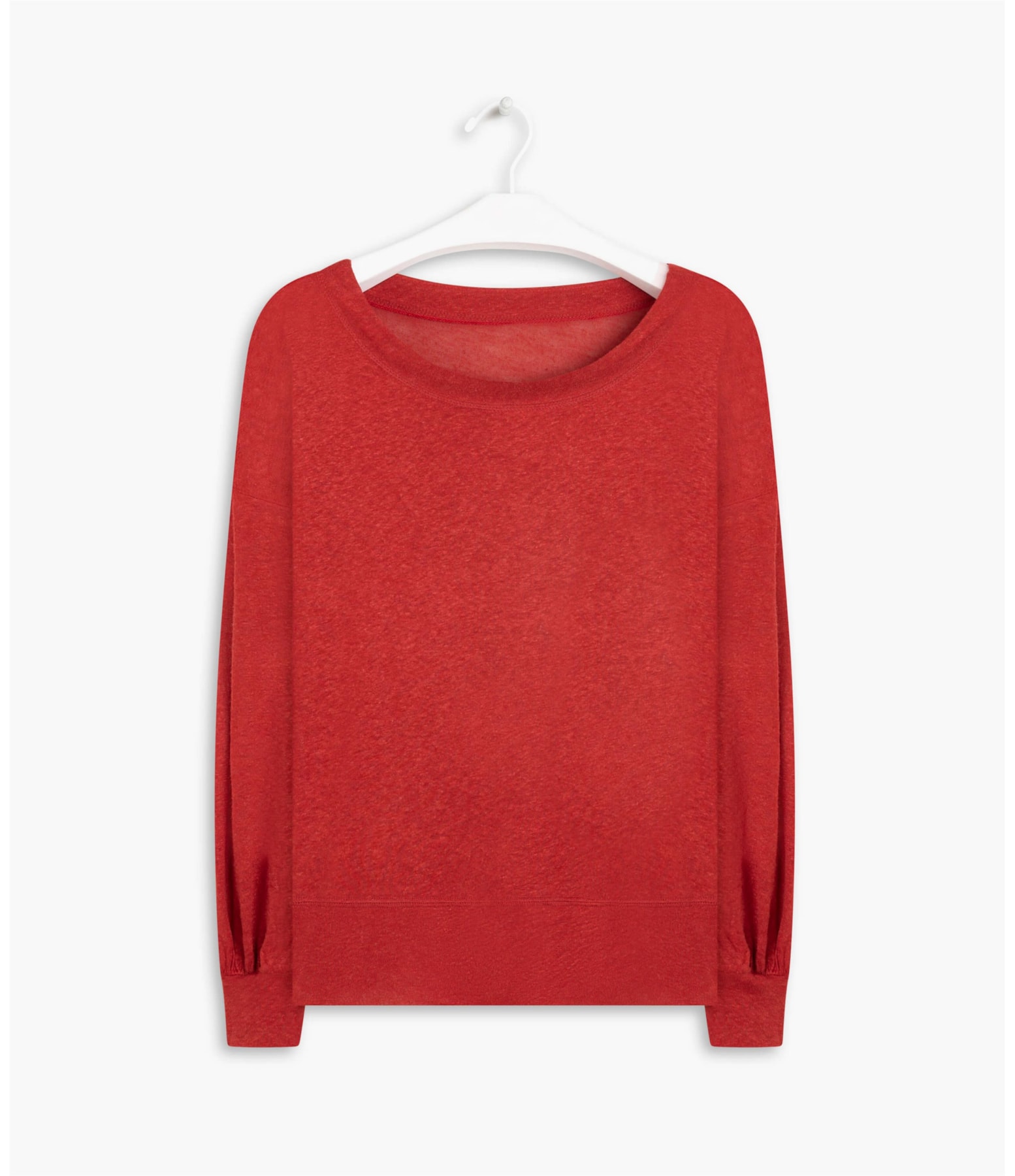 Blusa Linho  Eva  Liso Terra