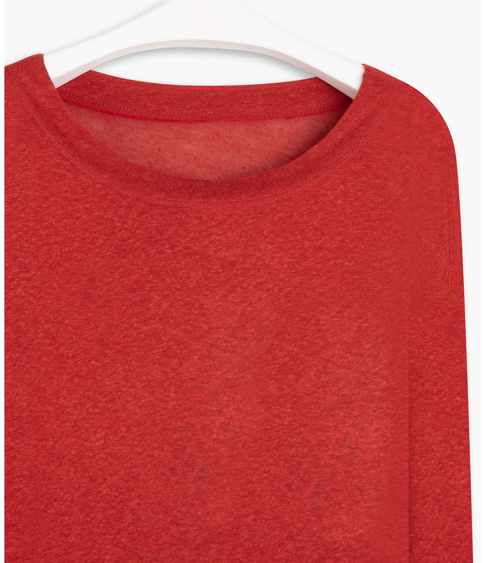 Blusa Linho  Eva  Liso Terra