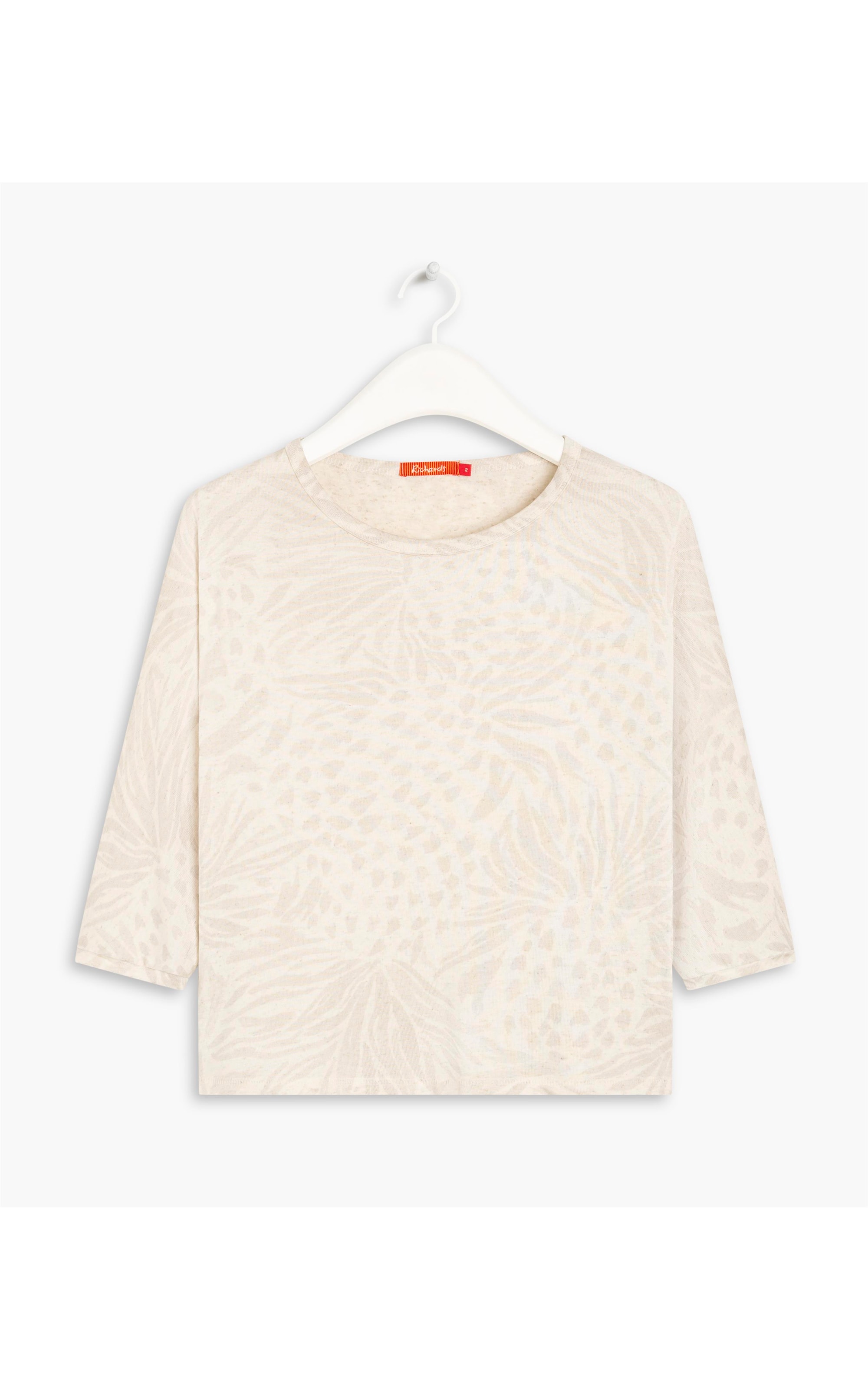 Blusa Linho  Fiorella Est.Abacaxi Sandy