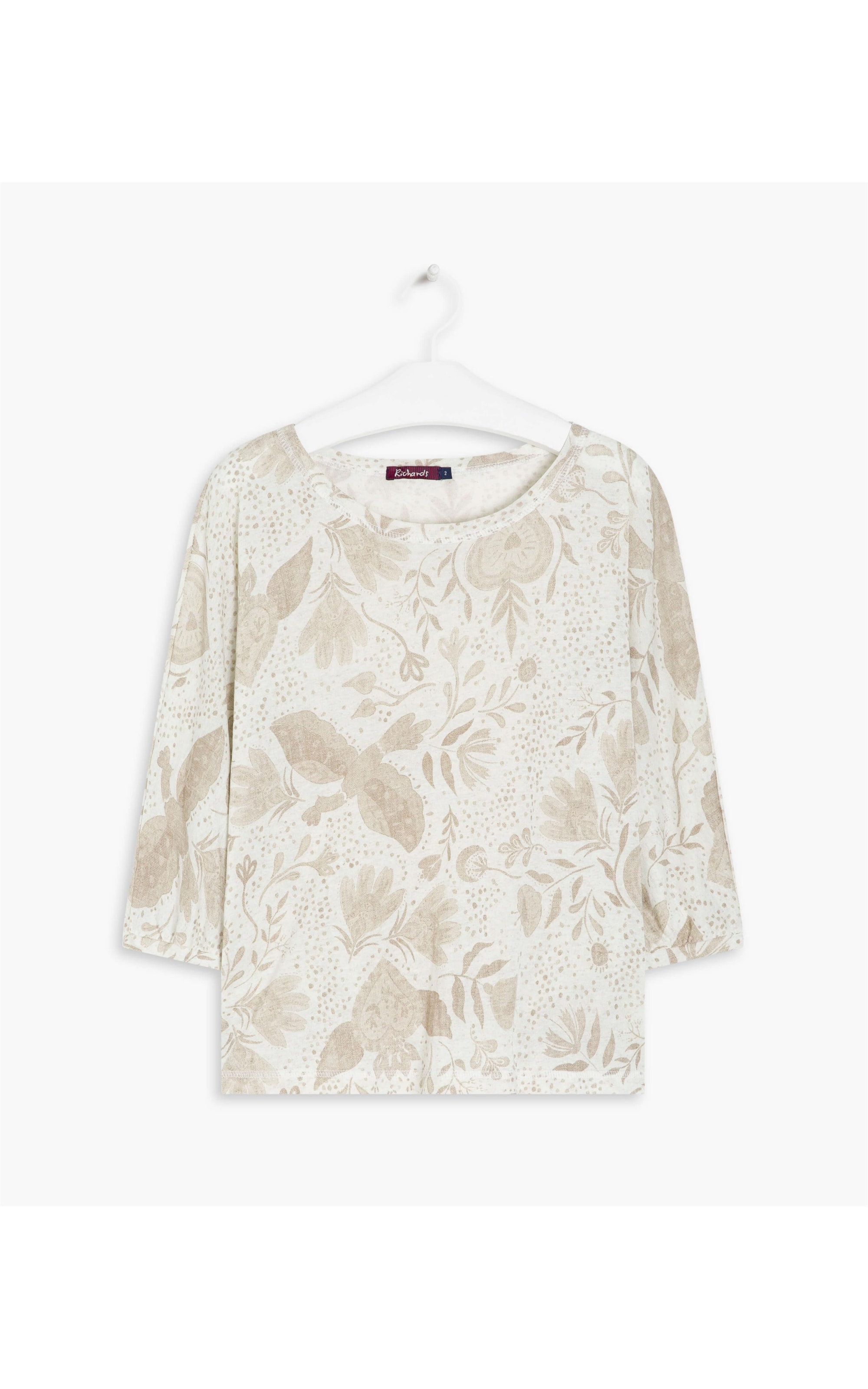 Blusa Linho  Fiorella Estampa Corazon Sandy