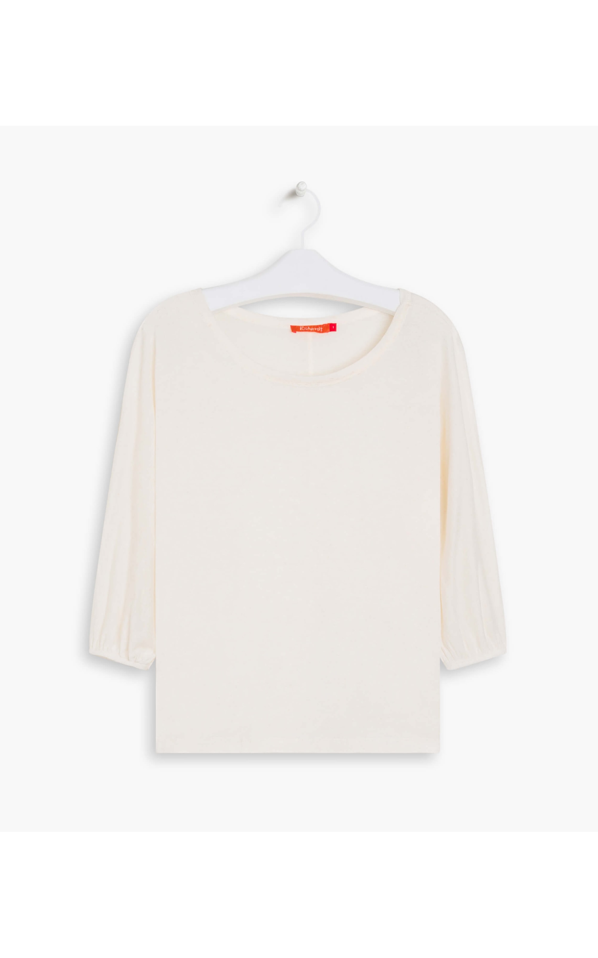 Blusa Linho  Fiorella  Liso Off White