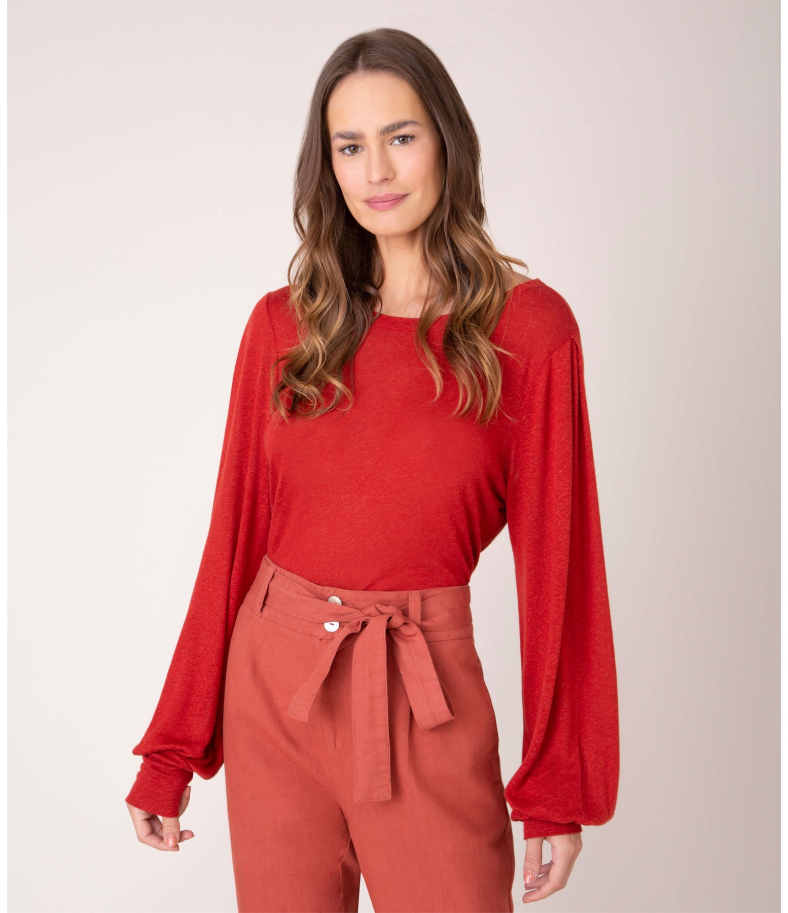 Blusa Linho  Fly Terra