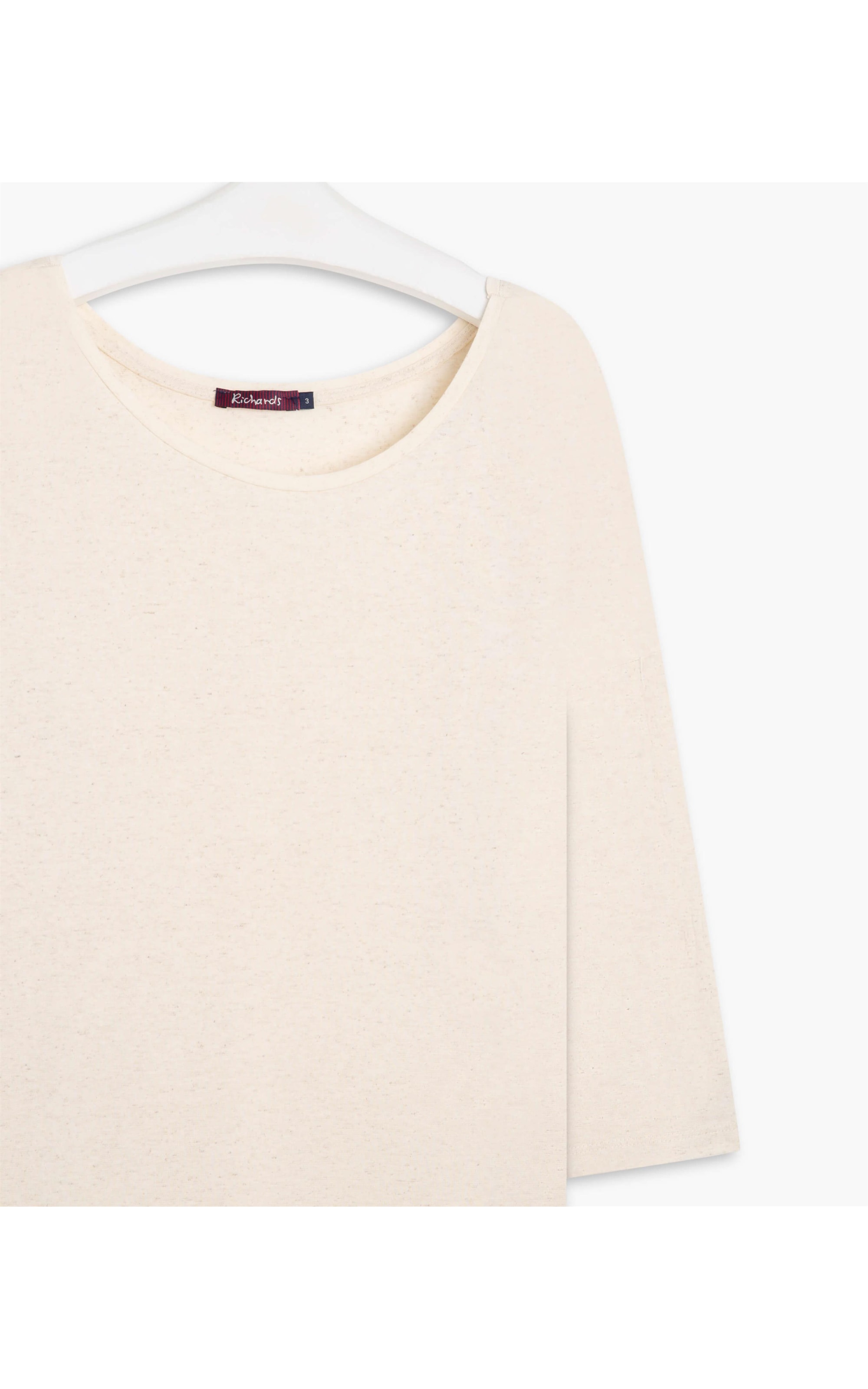 Blusa Linho  Francis  Liso Natural