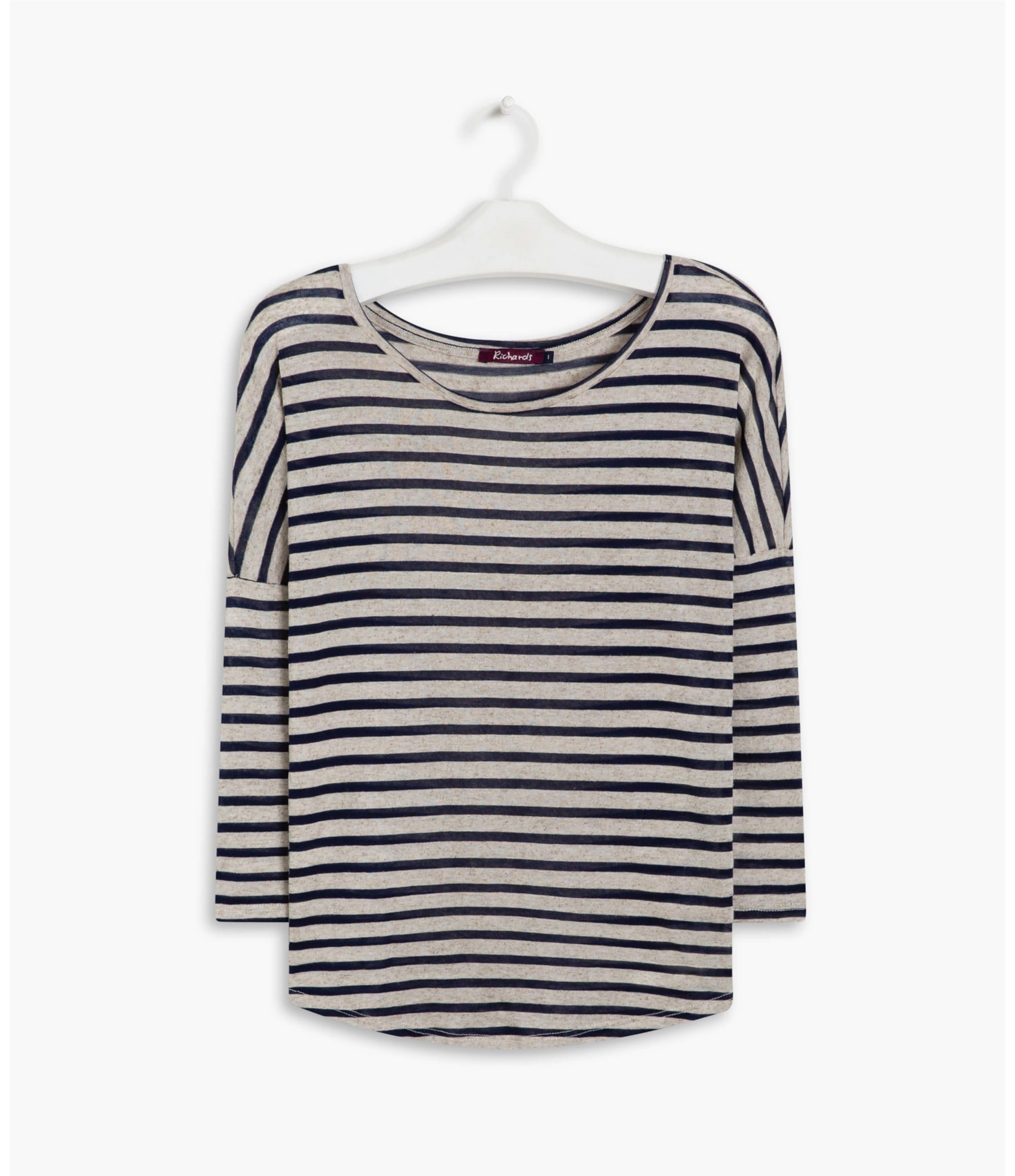 Blusa Linho  Francis Listrada Marinho