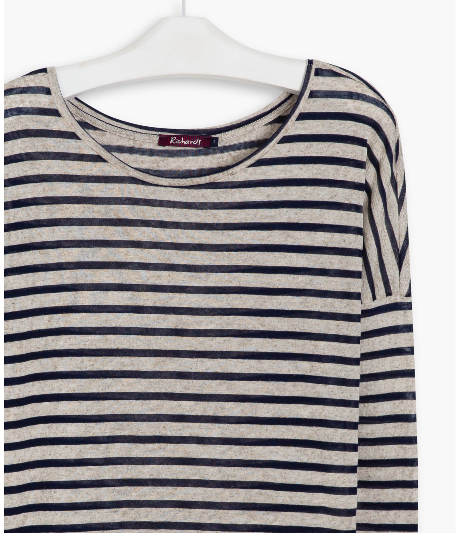 Blusa Linho  Francis Listrada Marinho