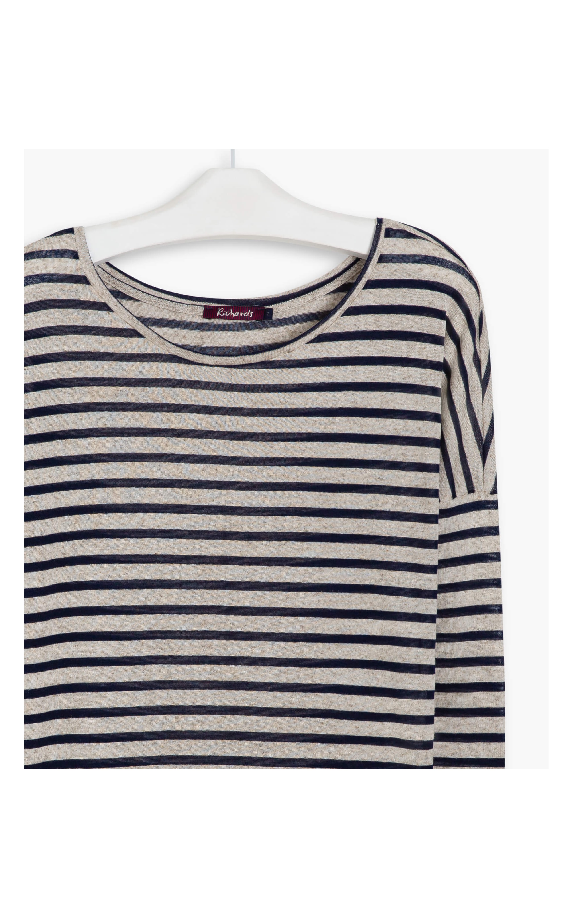 Blusa Linho  Francis Listrada Marinho