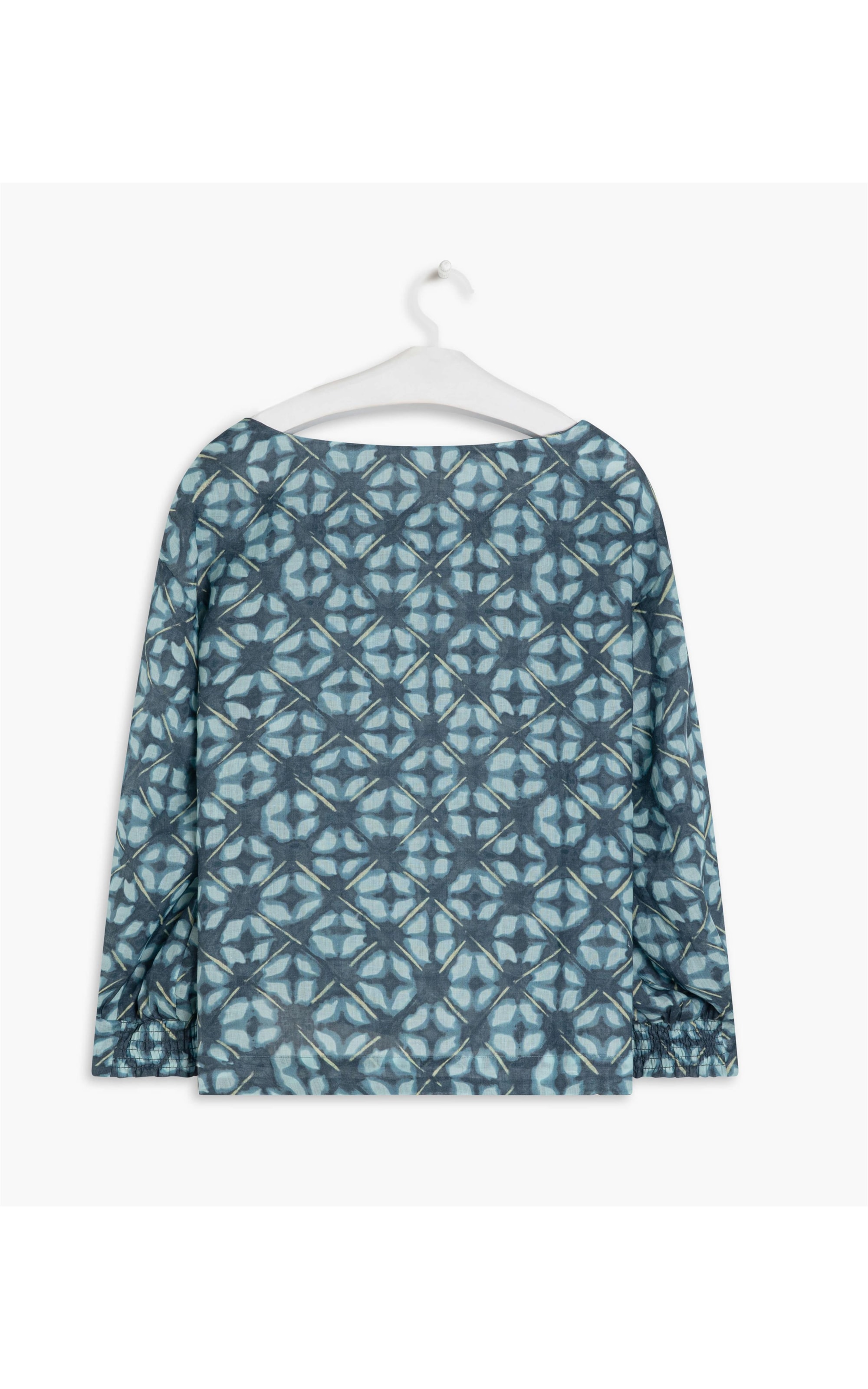 Blusa Linho Gianna Shibori Verde