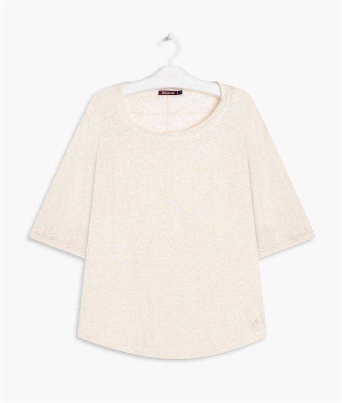 Blusa Linho  Grace Areia