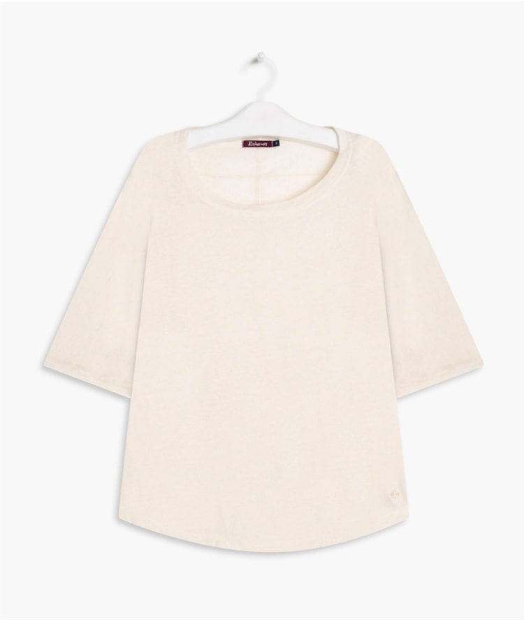 Blusa Linho  Grace Areia