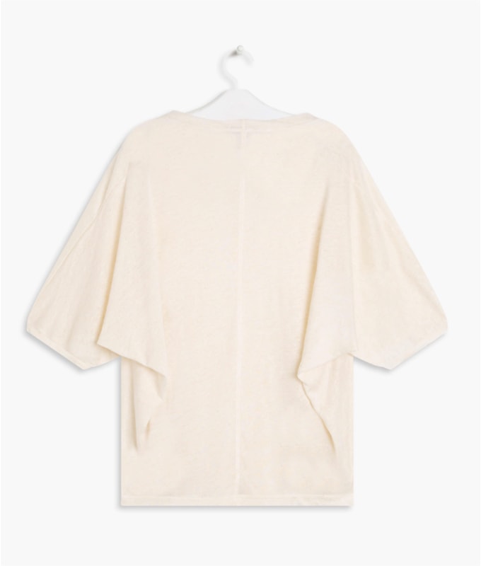 Blusa Linho  Grace Areia