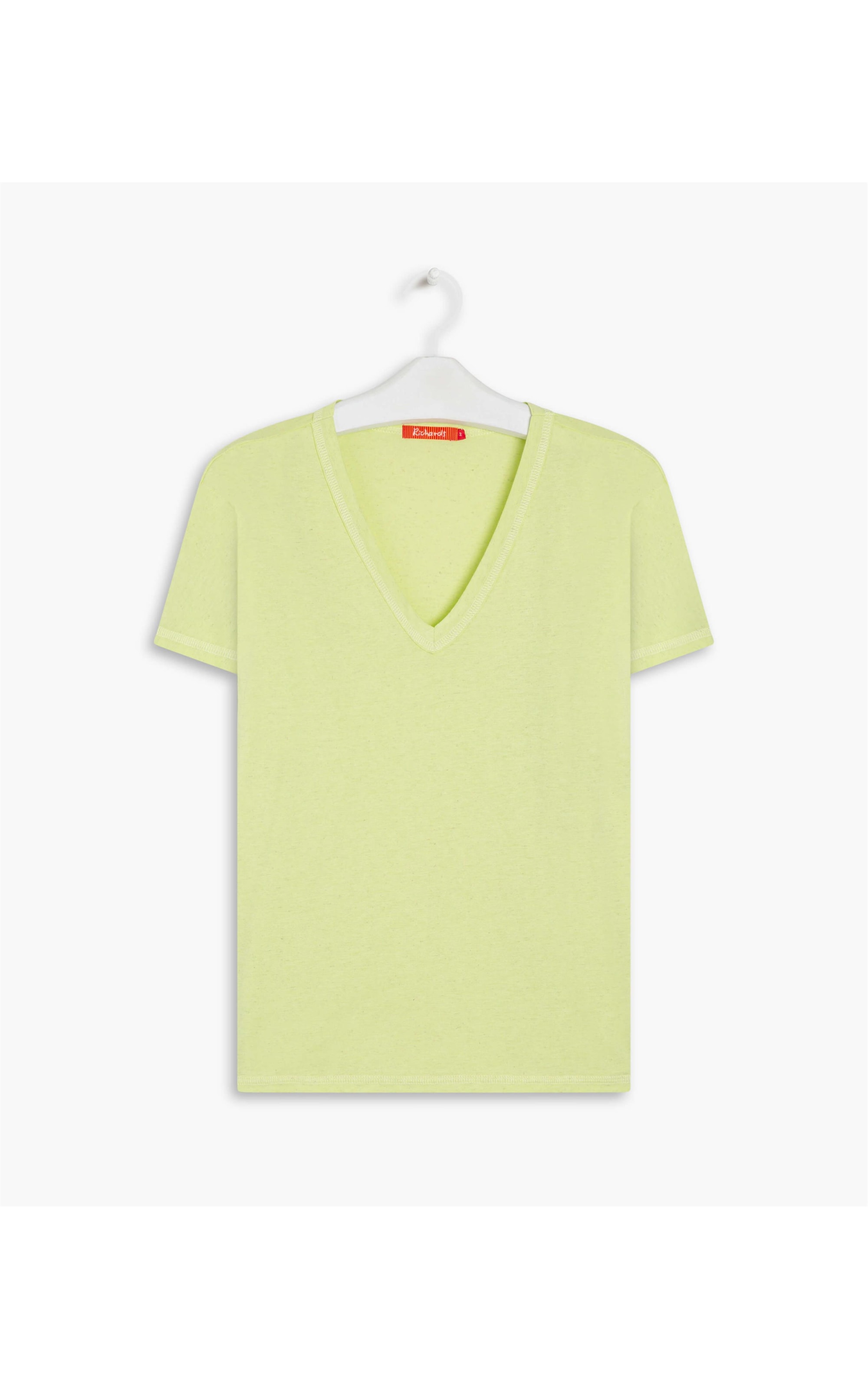 Blusa Linho  Iris  Liso Lemon